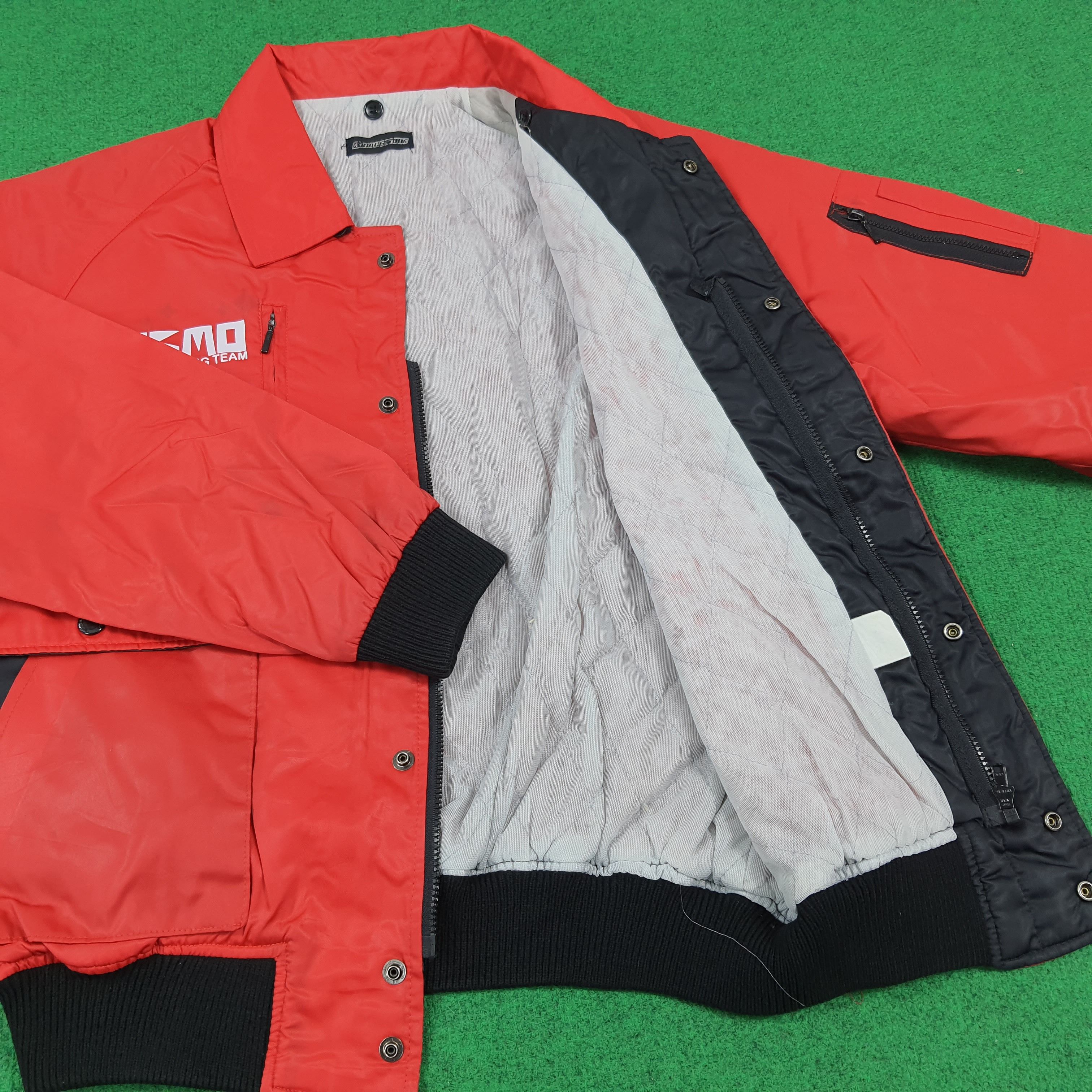 Japanese Brand Vintage NISMO Nissan Automotive Custom Bomber Jacket C309N17 Size US L / EU 52-54 / 3 - 6 Thumbnail
