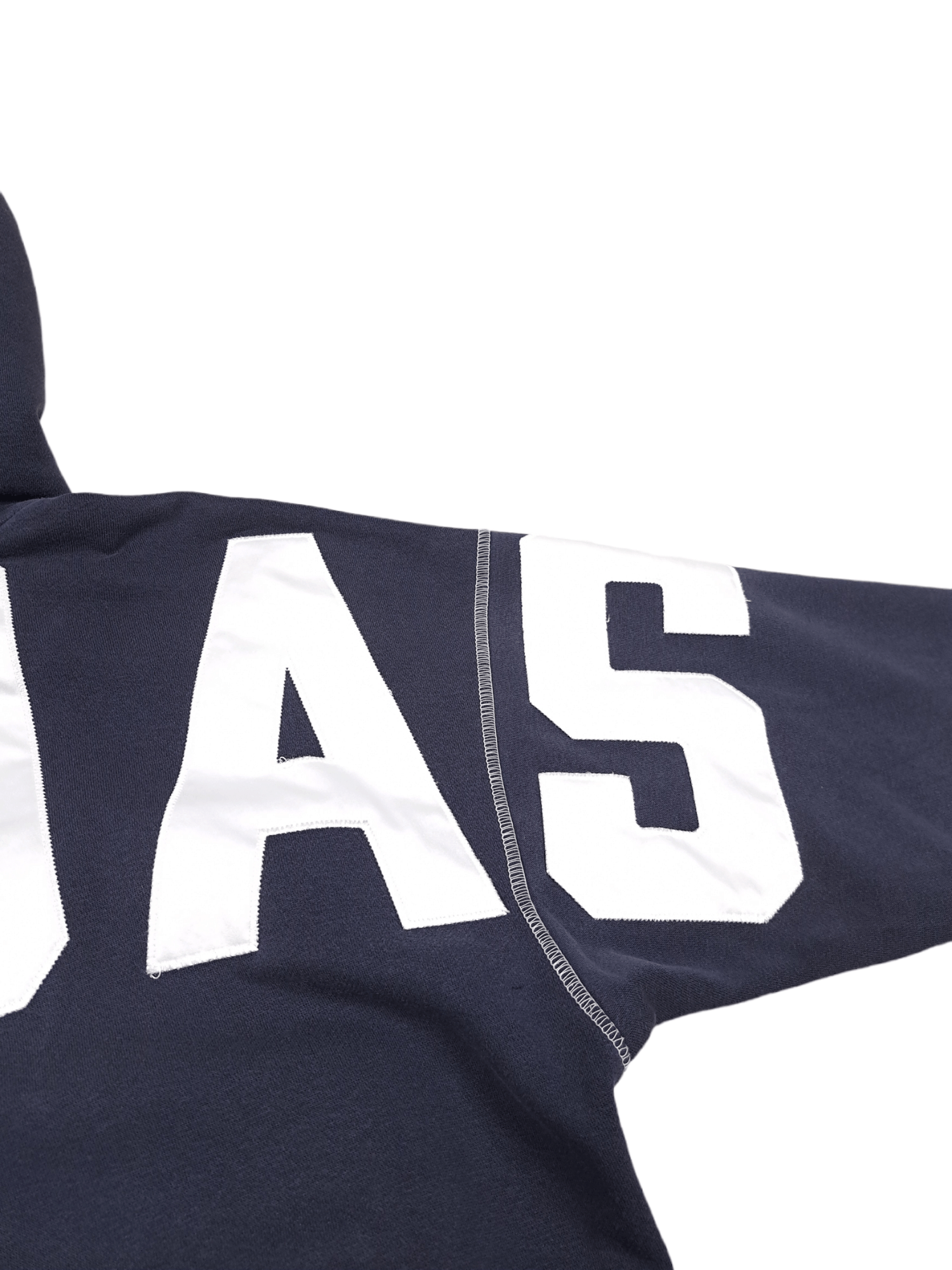 Adidas × Vintage 💎 Vintage Adidas Sample Big Spell out Logo Navy Hoodie Size US M / EU 48-50 / 2 - 6 Thumbnail