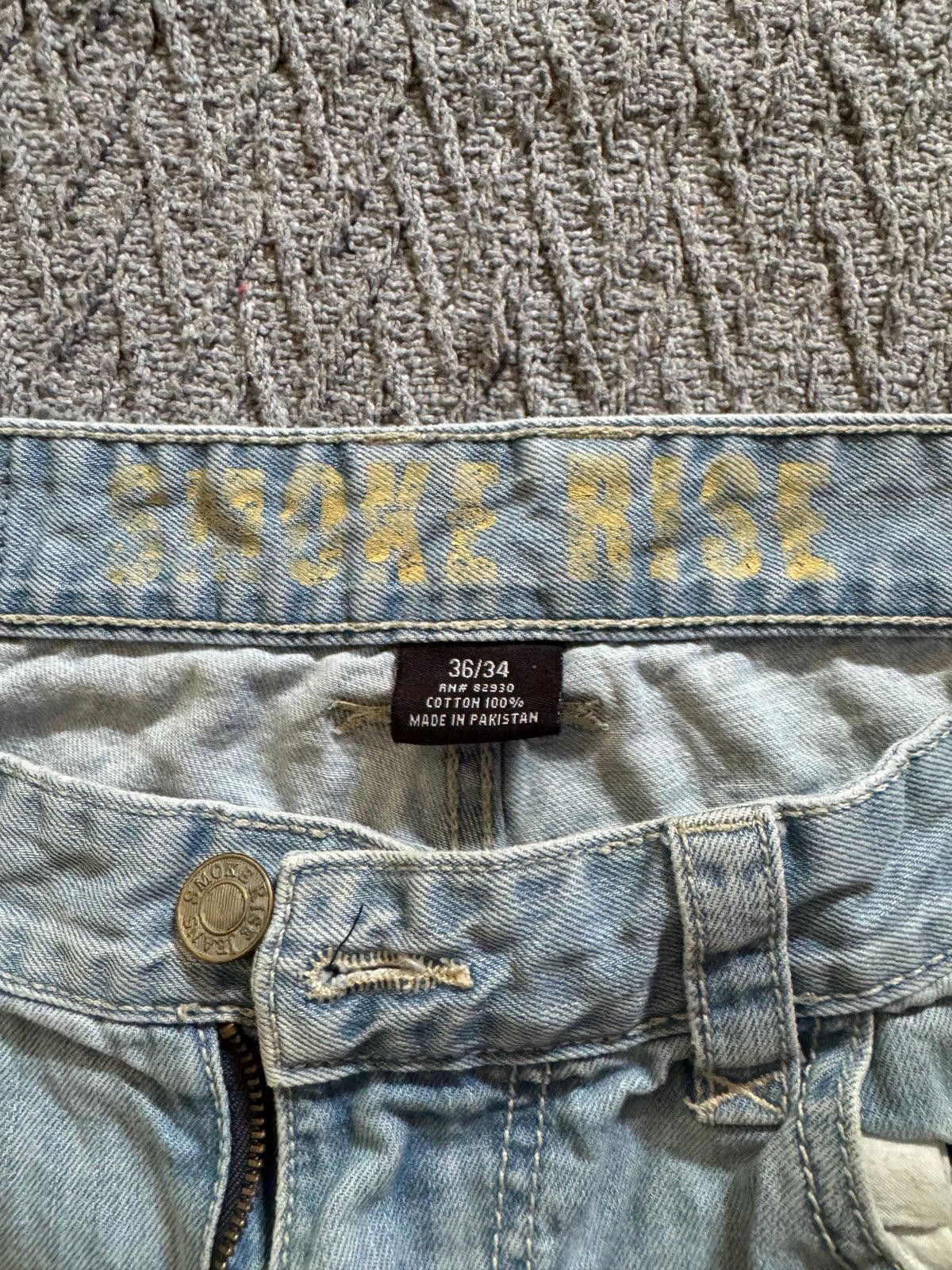 Other Smoke Rise Jeans Mens 36 (Fits 36x34) Pants Distressed Size US 36 / EU 52 - 3 Thumbnail