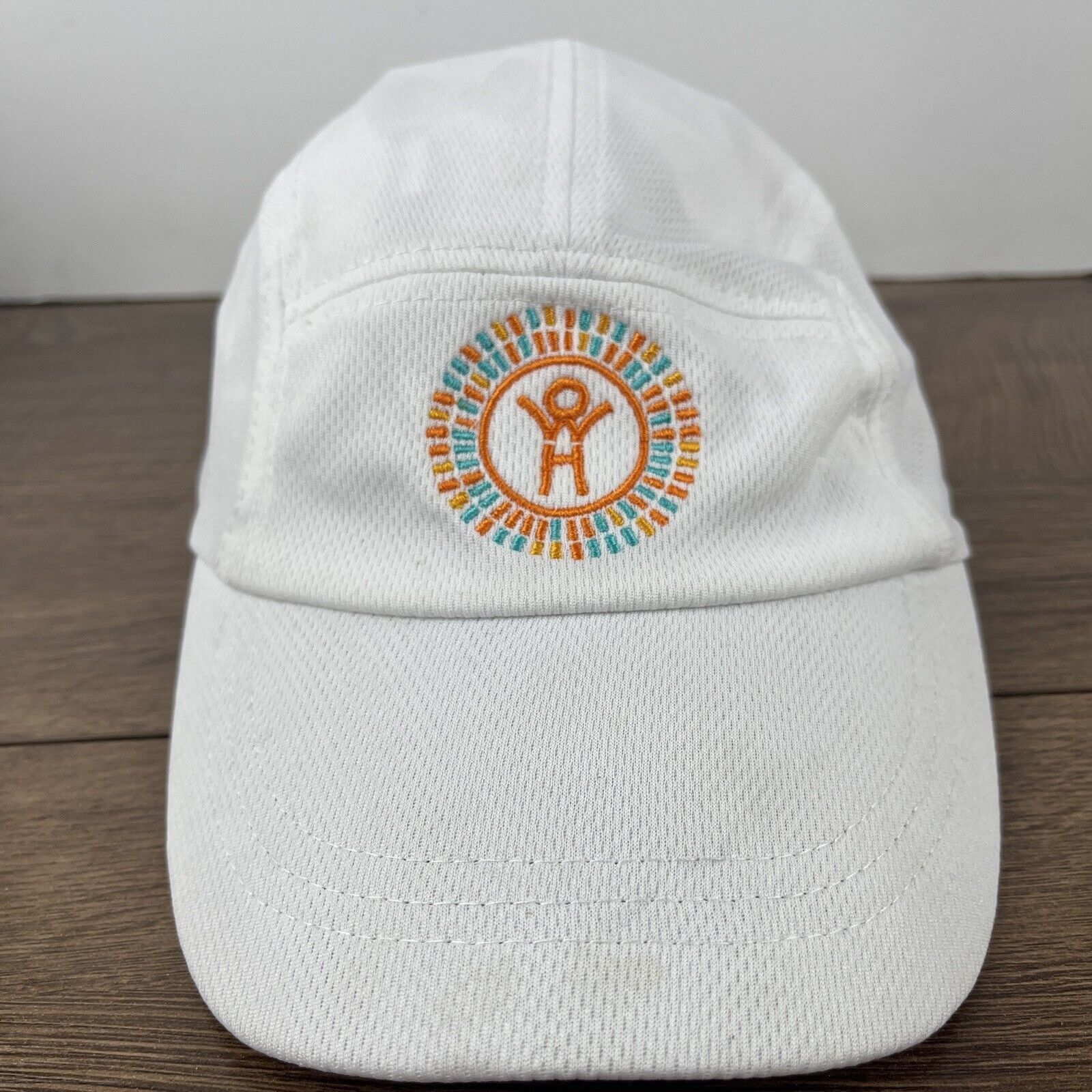 Other Healthy West Orange Hat White Hat Adjustable Adult Size Hat Size ONE SIZE - 3 Thumbnail