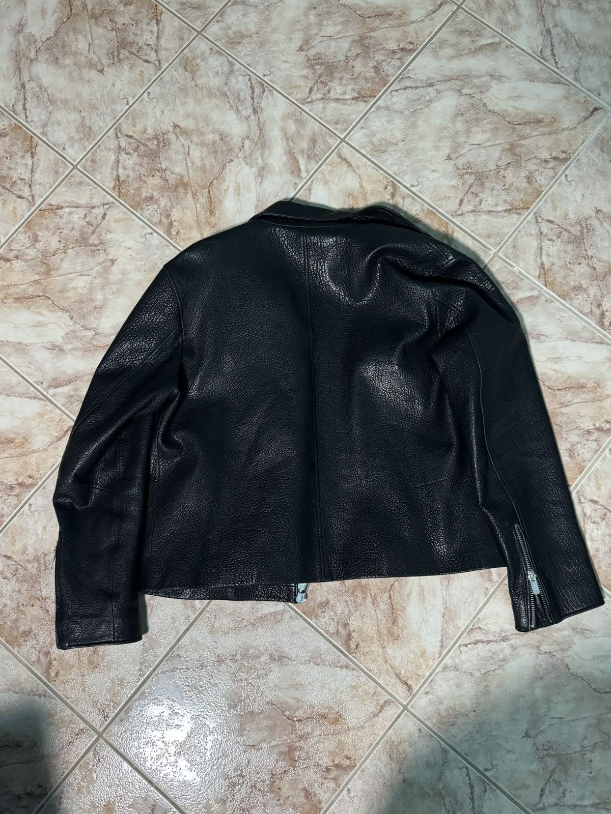 Pearled Ivory Pearled Ivory Leather Jacket Size US M / EU 48-50 / 2 - 2 Thumbnail
