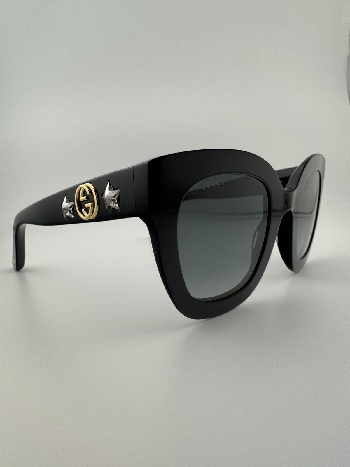 Gucci Gucci GG Double G Oversized Sunglasses GG0208S Women’s Size ONE SIZE - 2 Thumbnail