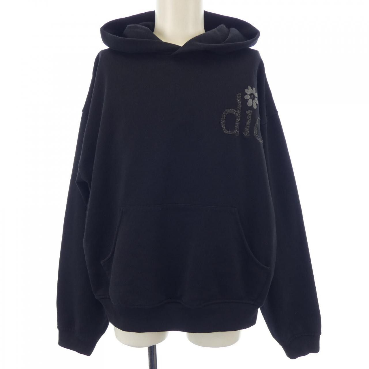 Dior Dior Dior Relaxed Fit Hooded Sweatshirt Hoodie Textile Sweatshirts & Hoodies 313J653A0807ERL DUTY FREE for USA Size ONE SIZE - 1 Thumbnail