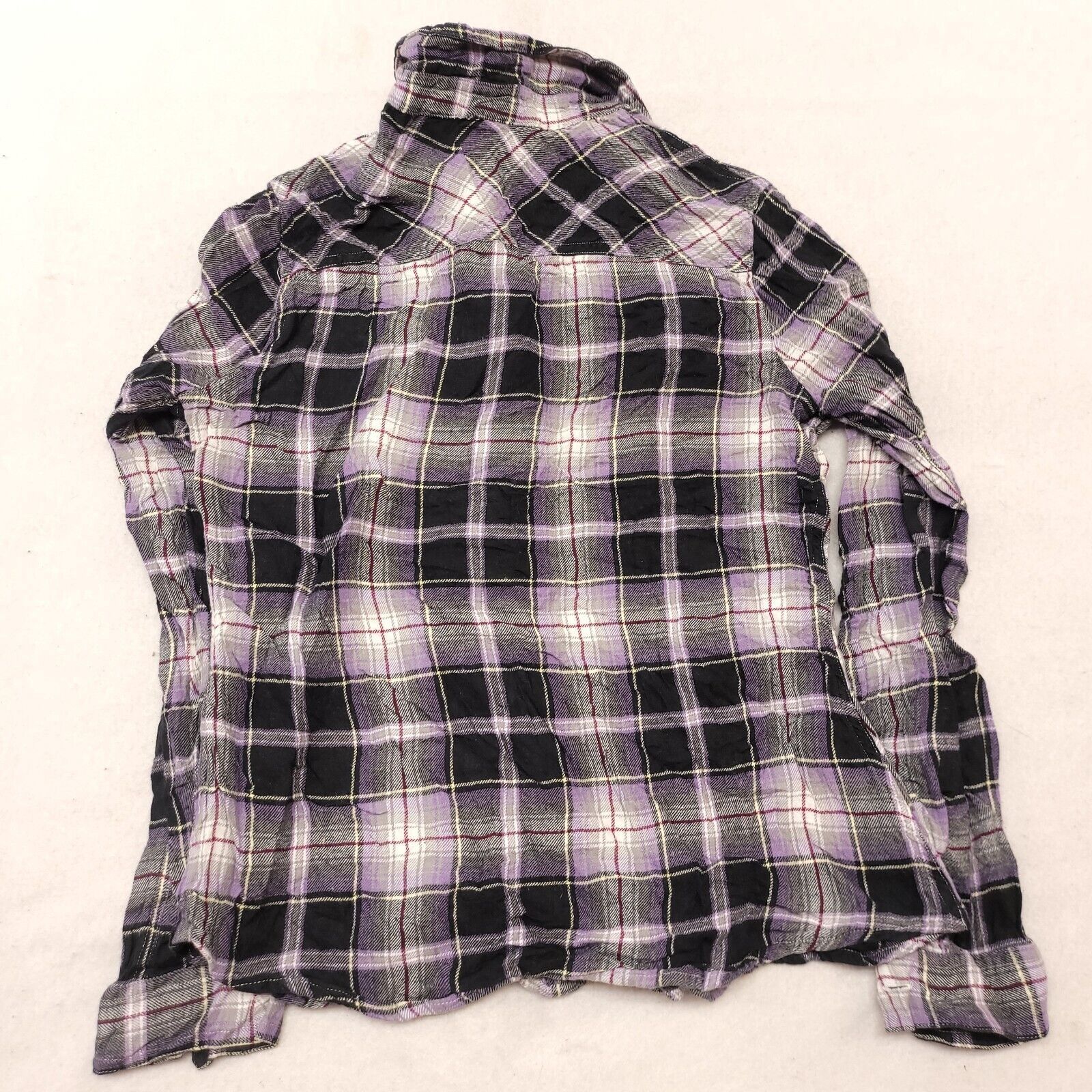 Mossimo Mossimo Tartan Flannel Shirt Boys Size Large L Blue White Size US L / EU 52-54 / 3 - 8 Thumbnail