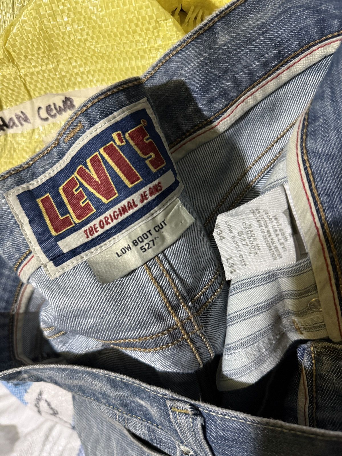 Levi's 2000s Levi’s 527 Low Boot Cut Jeans NFS Acne Studios Size US 34 / EU 50 - 6 Thumbnail