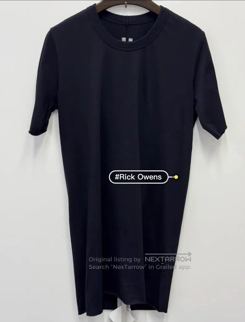 Rick Owens Rick Owens Solid round neck long short sleeves Size US M / EU 48-50 / 2 - 1 Thumbnail