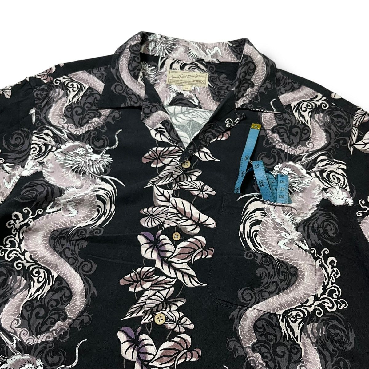 Sun Surf Avirex Loop Collar dragon hawaiian shirt Size US M / EU 48-50 / 2 - 8 Thumbnail