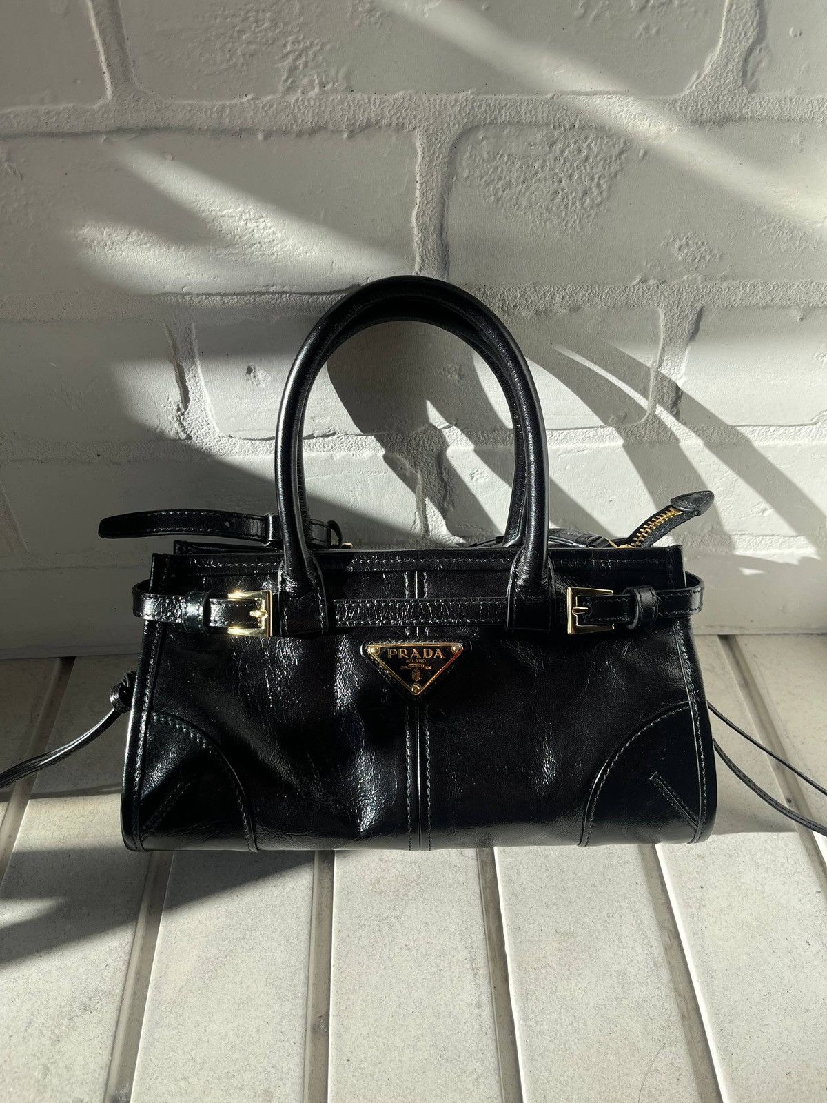 Prada Prada Bonnie Mini Black Size ONE SIZE - 1 Thumbnail