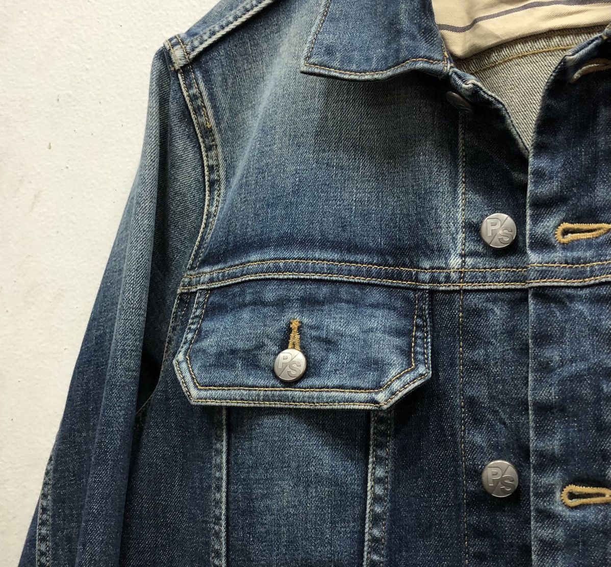 Paul Smith Paul Smith P/S Men’s Denim Jeans Jacket Size US L / EU 52-54 / 3 - 3 Thumbnail