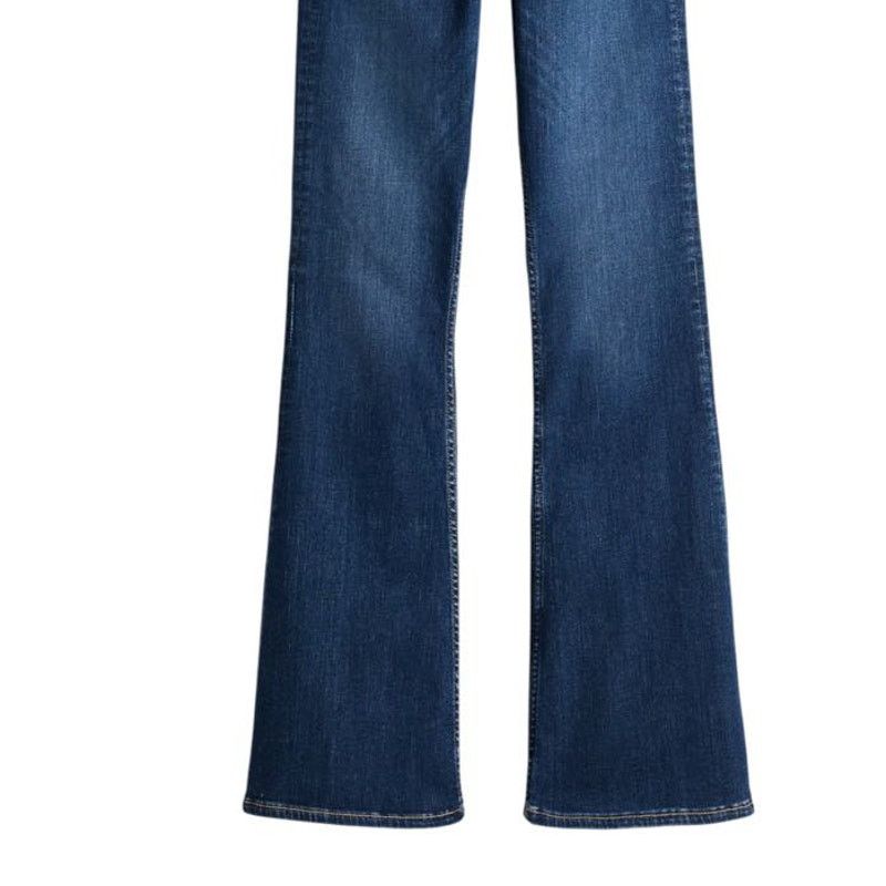H&M Divided H&M Flare/Bootcut Ultra High Rise Jeans Slim Size 2 Size 26" / US 2 / IT 38 - 2 Thumbnail