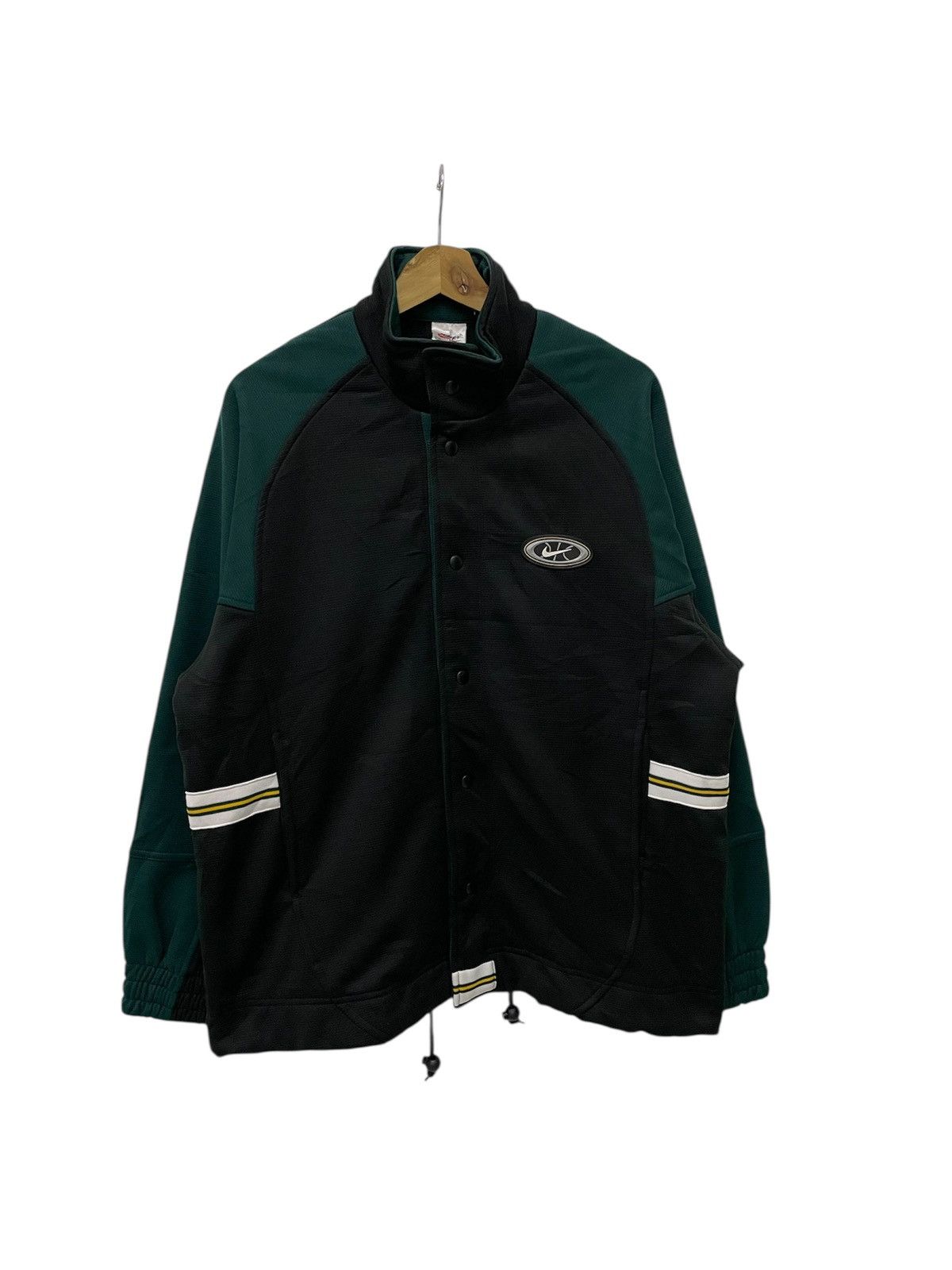 Nike 90s Nike Snap Button Tracktop Jacket Size US M / EU 48-50 / 2 - 1 Thumbnail