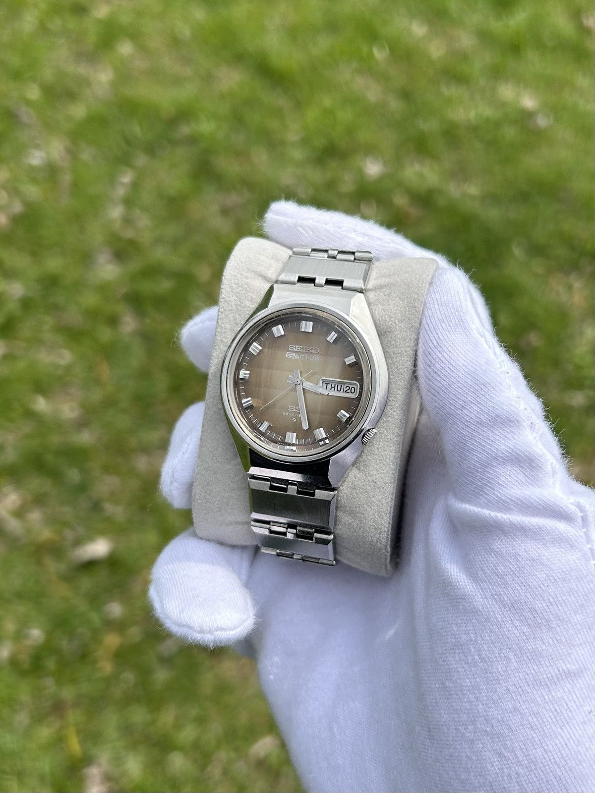Vintage Vintage Seiko Actus SS Automatic Watch Collectible 1970s Size ONE SIZE - 4 Thumbnail