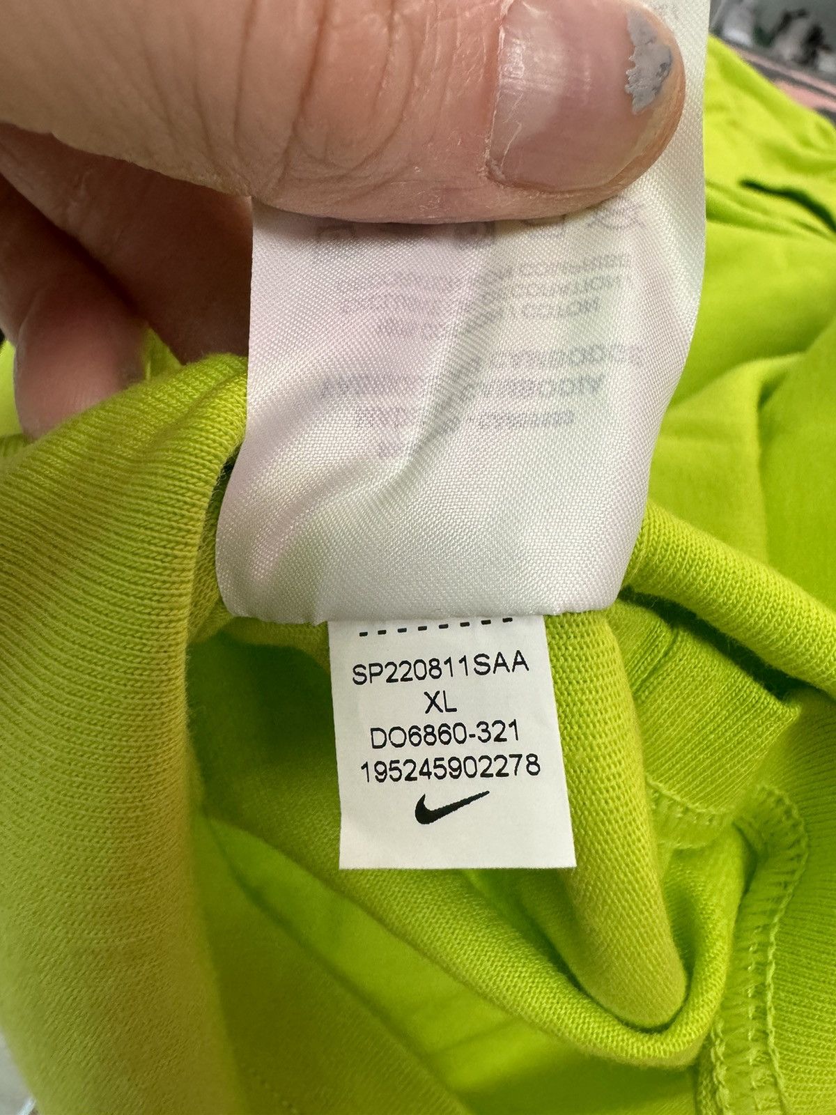 Supreme Supreme X Nike ACG tee Grid Green Size US XL / EU 56 / 4 - 5 Thumbnail