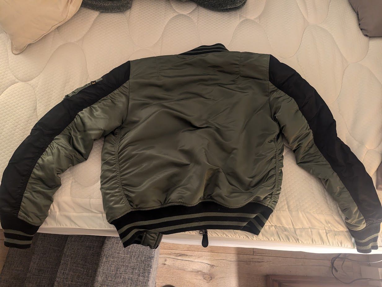 Alpha Industries Alpha Industries MA-1 Varsity Flight Bomber Jacket Size US M / EU 48-50 / 2 - 5 Thumbnail
