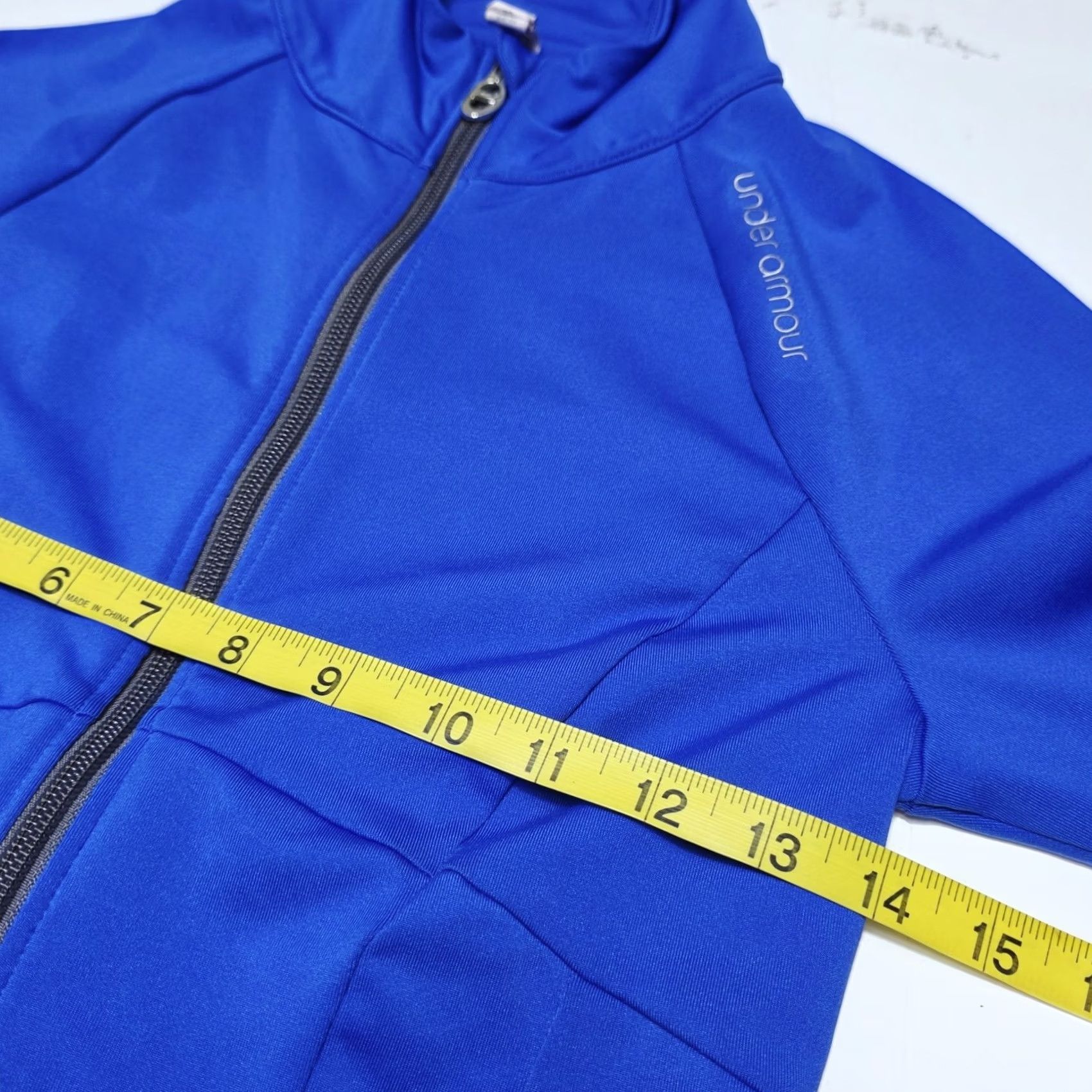 Under Armour Womens Under Armour All Season Gear Full Zip Jacket Semi-Fitted Royal Blue XS Size XS / US 0-2 / IT 36-38 - 5 Thumbnail