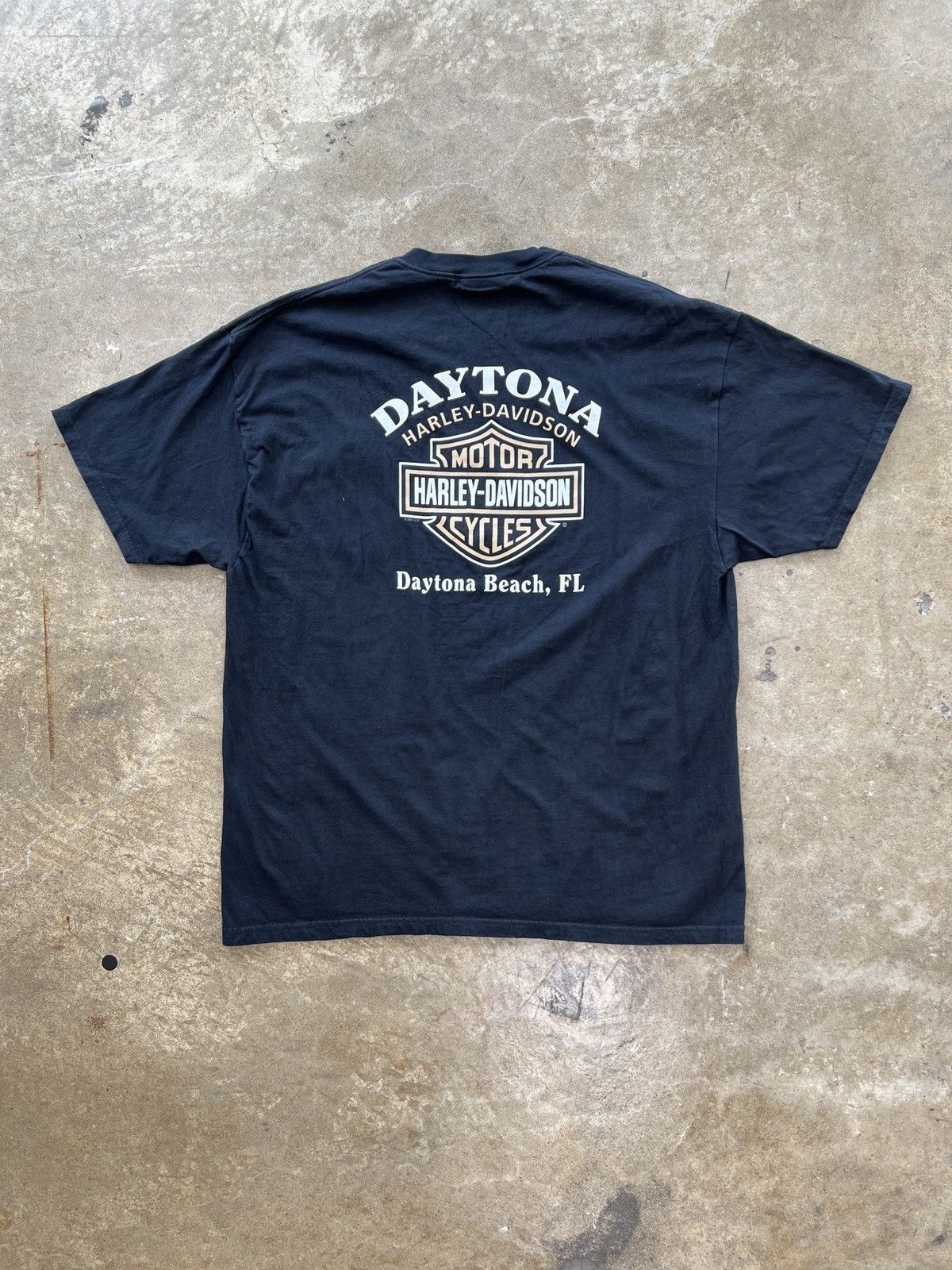 Harley Davidson Vintage 2001 Y2K Harley Davidson Patriotic Eagle Tee XXL Size US XXL / EU 58 / 5 - 5 Thumbnail
