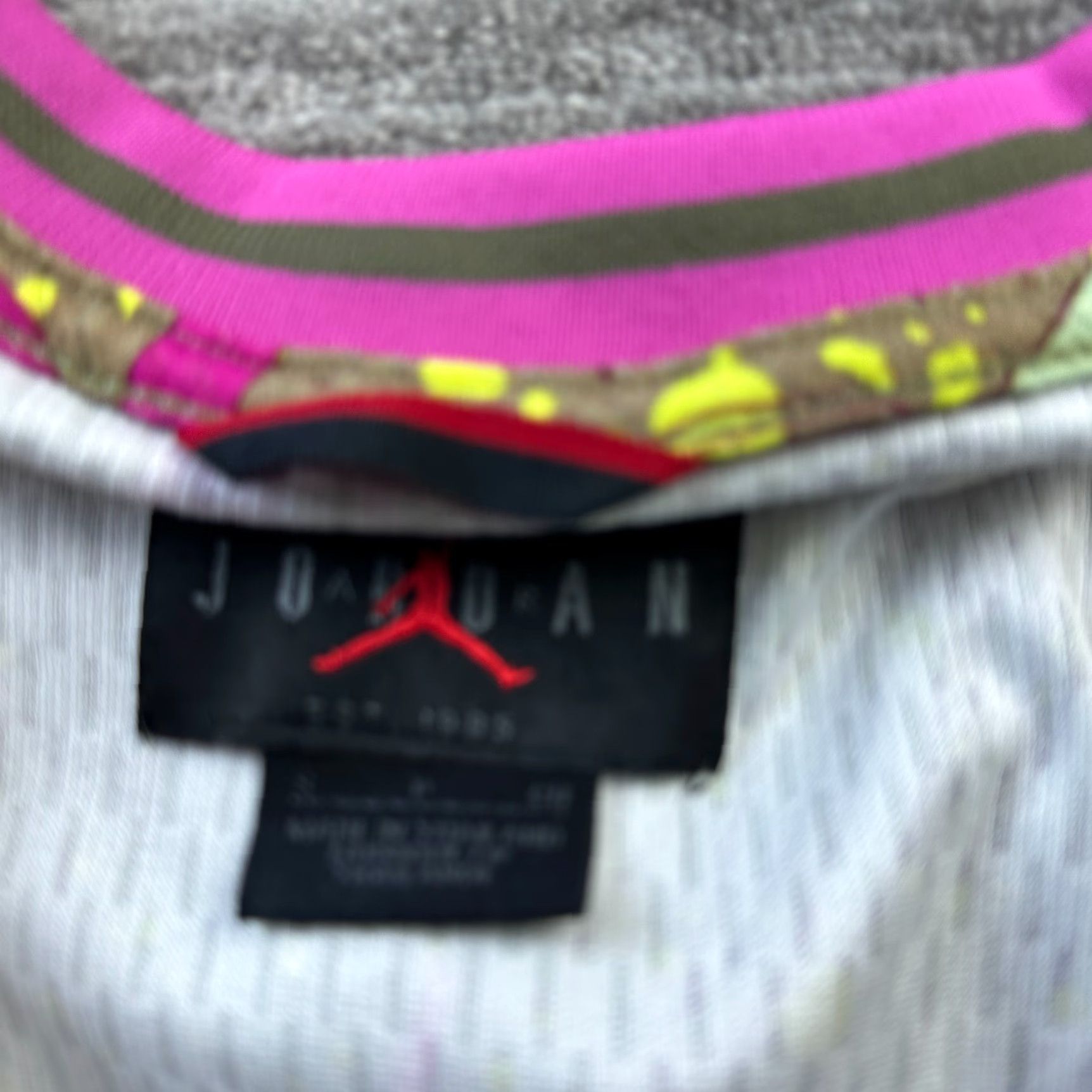 Jordan Brand Jordan Tank Mens Small Purple All Over Print Floral South Beach Size US S / EU 44-46 / 1 - 5 Thumbnail