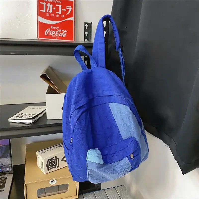 Japanese Brand Blue Backpack Size ONE SIZE - 3 Thumbnail