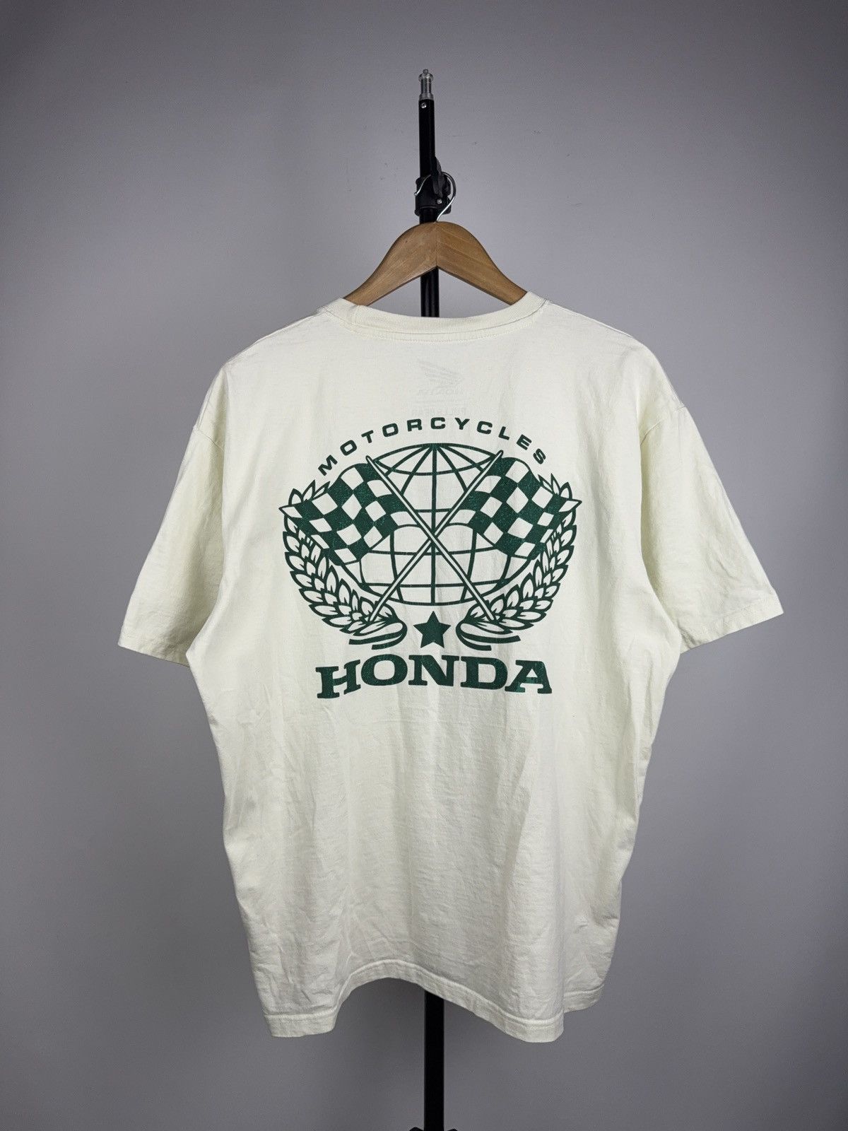 Honda Honda Racing T Shirt Y2K Moto Graphic Pull&Bear blank Tee Size US M / EU 48-50 / 2 - 8 Thumbnail