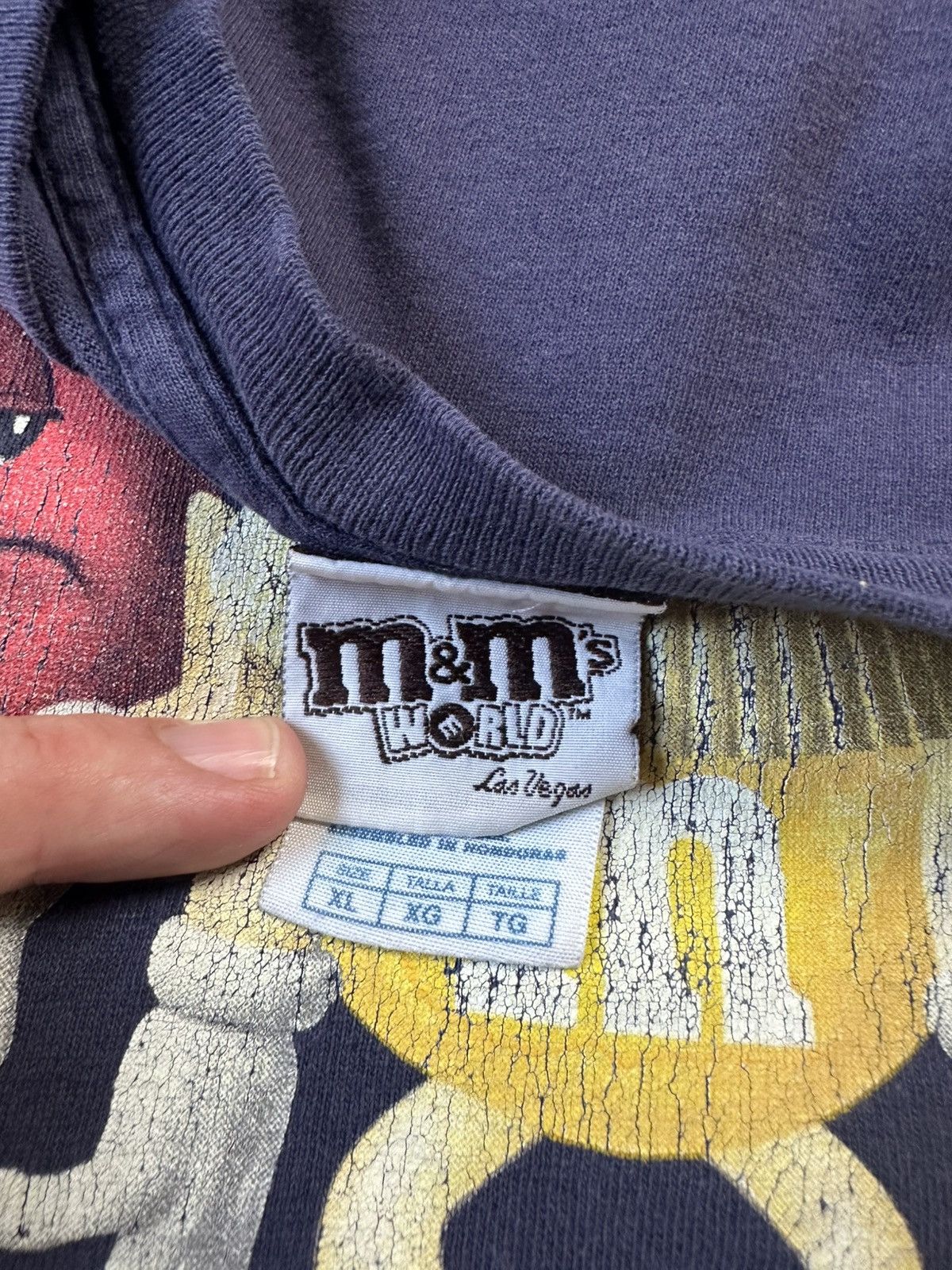 Vintage Vintage What Happens In Vegas M&M’s World T-shirt Size XL Size US XL / EU 56 / 4 - 3 Thumbnail