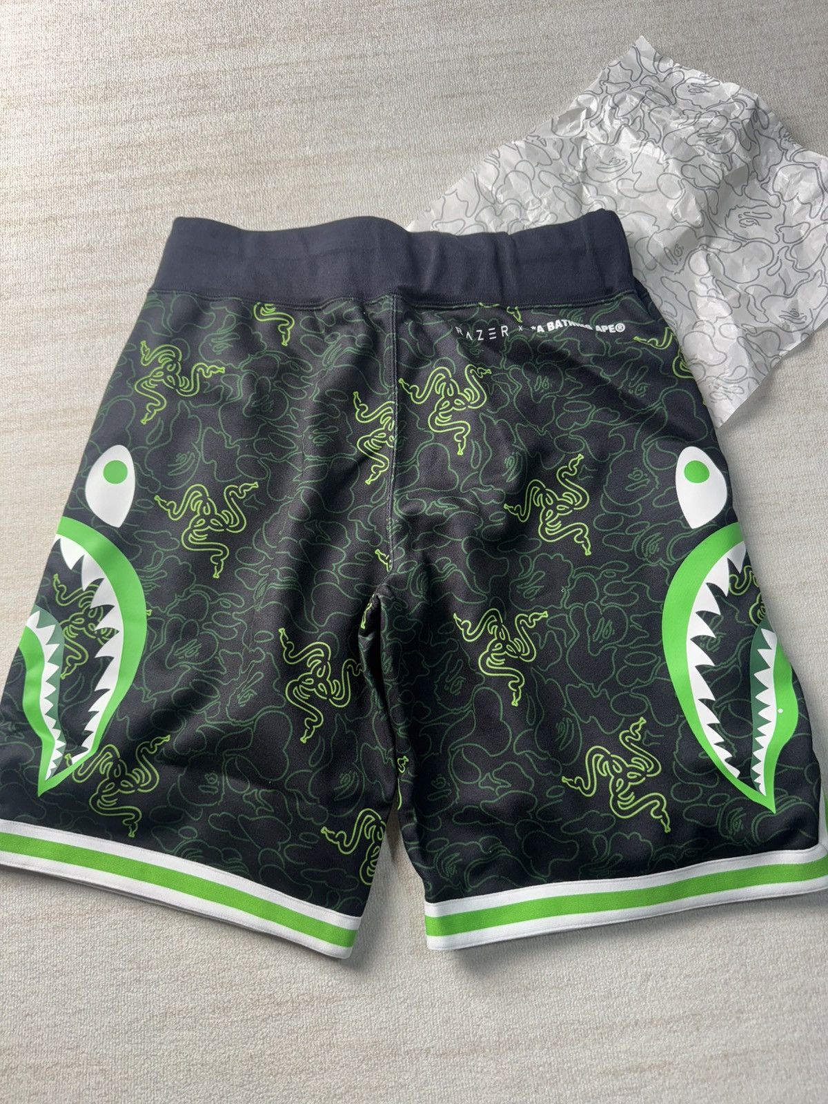 Bape Bape razor shorts Size US 32 / EU 48 - 14 Thumbnail