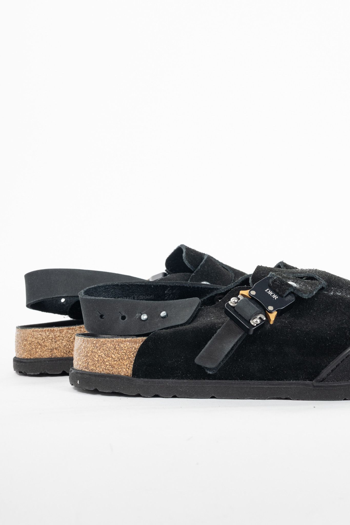 Birkenstock × Dior Dior x Birkenstock Tokio Nubuck Calfskin Leather Slippers Size US 11 / EU 44 - 9 Thumbnail