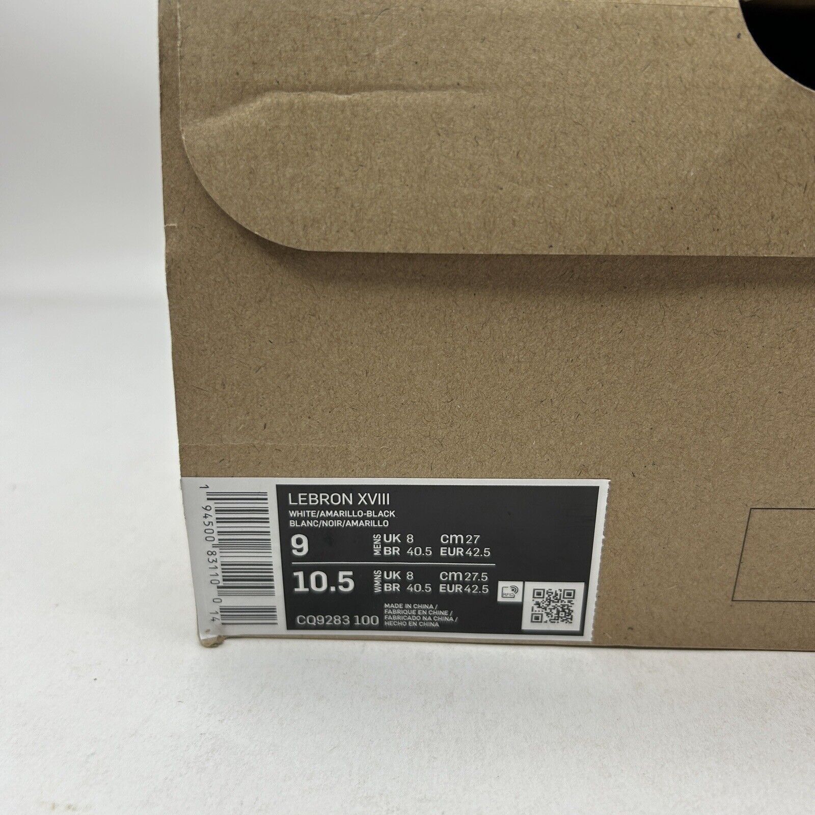 Nike Nike LeBron 18 XVIII "Lakers Home" 2023 Size US 9 / EU 42 - 5 Thumbnail