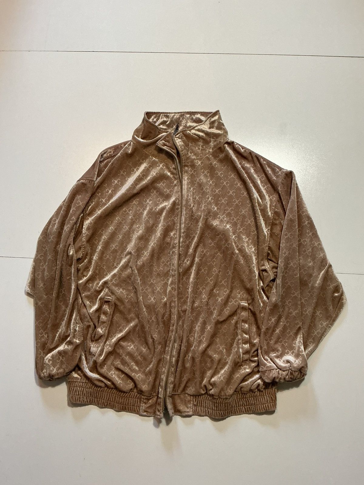 Other Vintage Y2K Crescendo GG Monogram Velour 2PC Set Tracksuit Size US 38 / EU 54 - 2 Thumbnail
