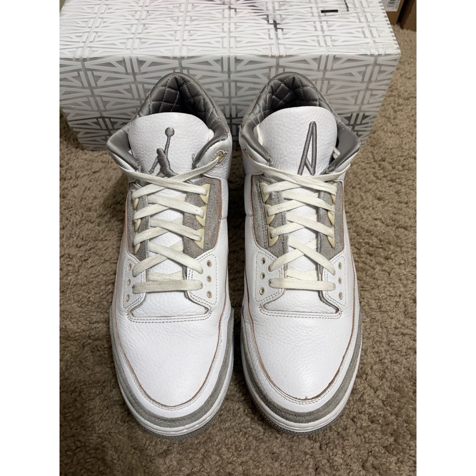 Jordan Brand Size 14.5W - Jordan 3 Retro SP A Ma Maniére (DH3434-110) Size US 13 / EU 46 - 4 Thumbnail