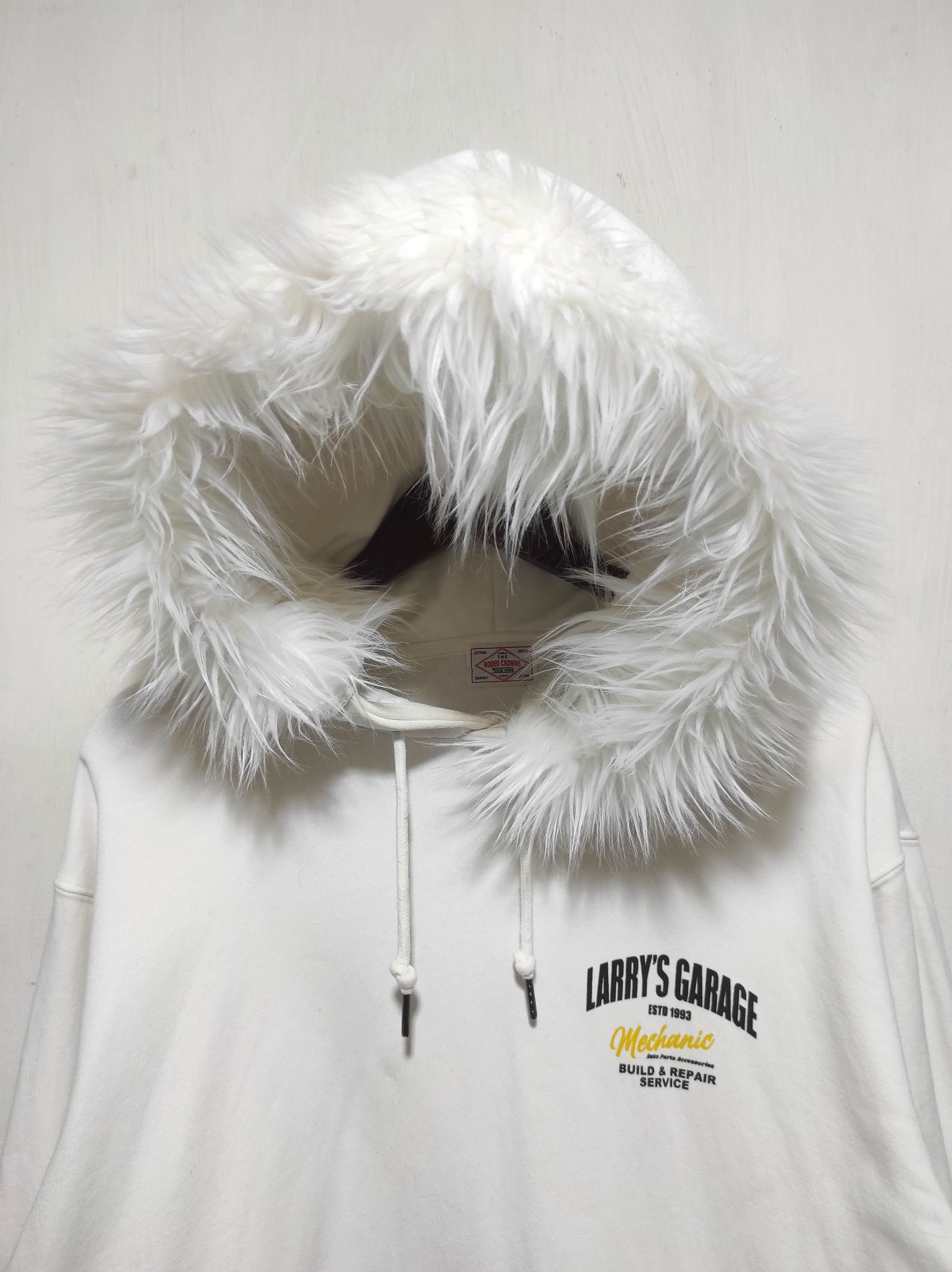 Japanese Brand Rodeo crown Larry's Garage Fur hoodie ifsix LGB style Size US L / EU 52-54 / 3 - 4 Thumbnail