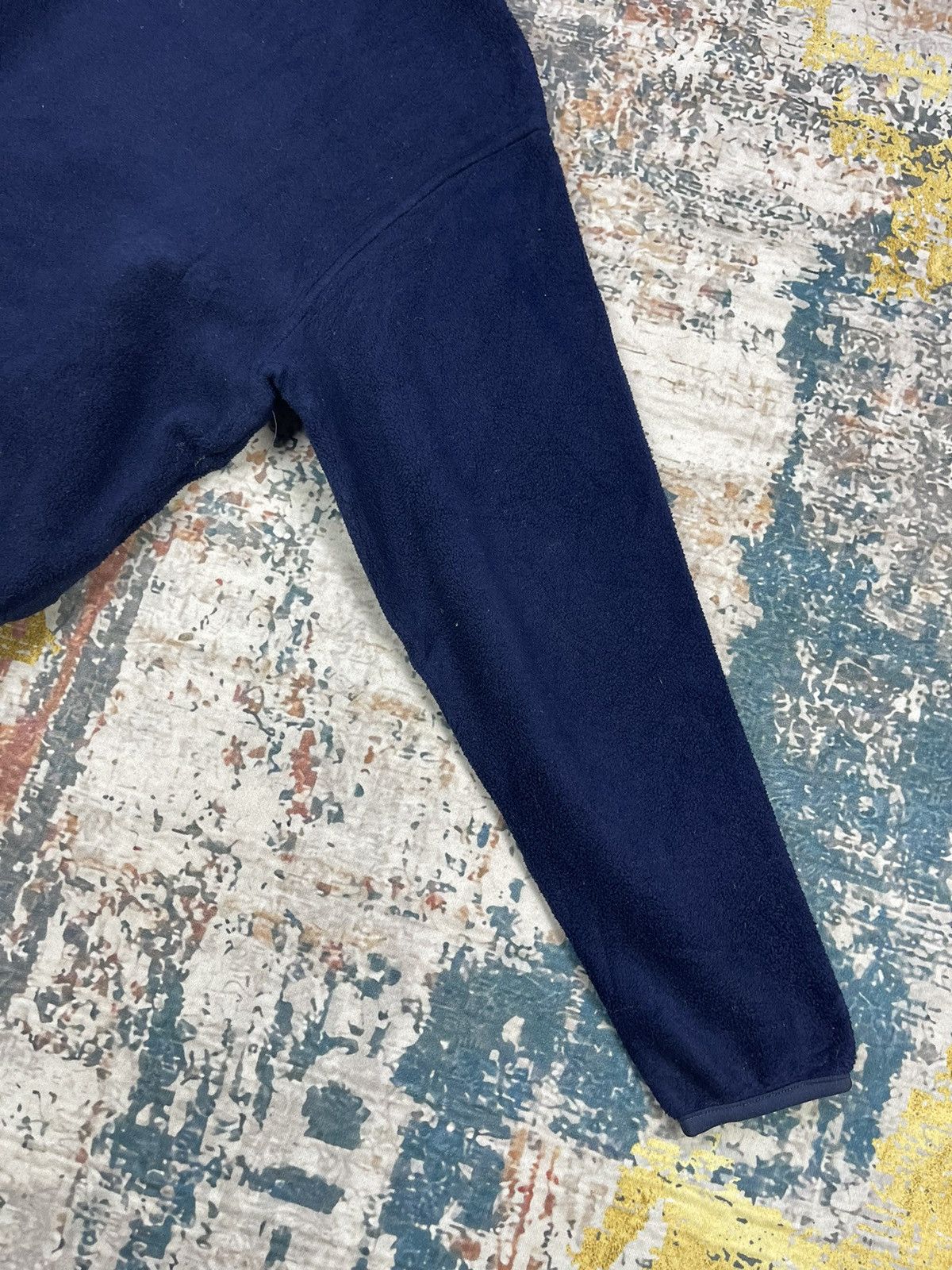 L.L. Bean Vintage LL Bean Half Zipper Fleece Sweatshirt Size M / US 6-8 / IT 42-44 - 7 Thumbnail