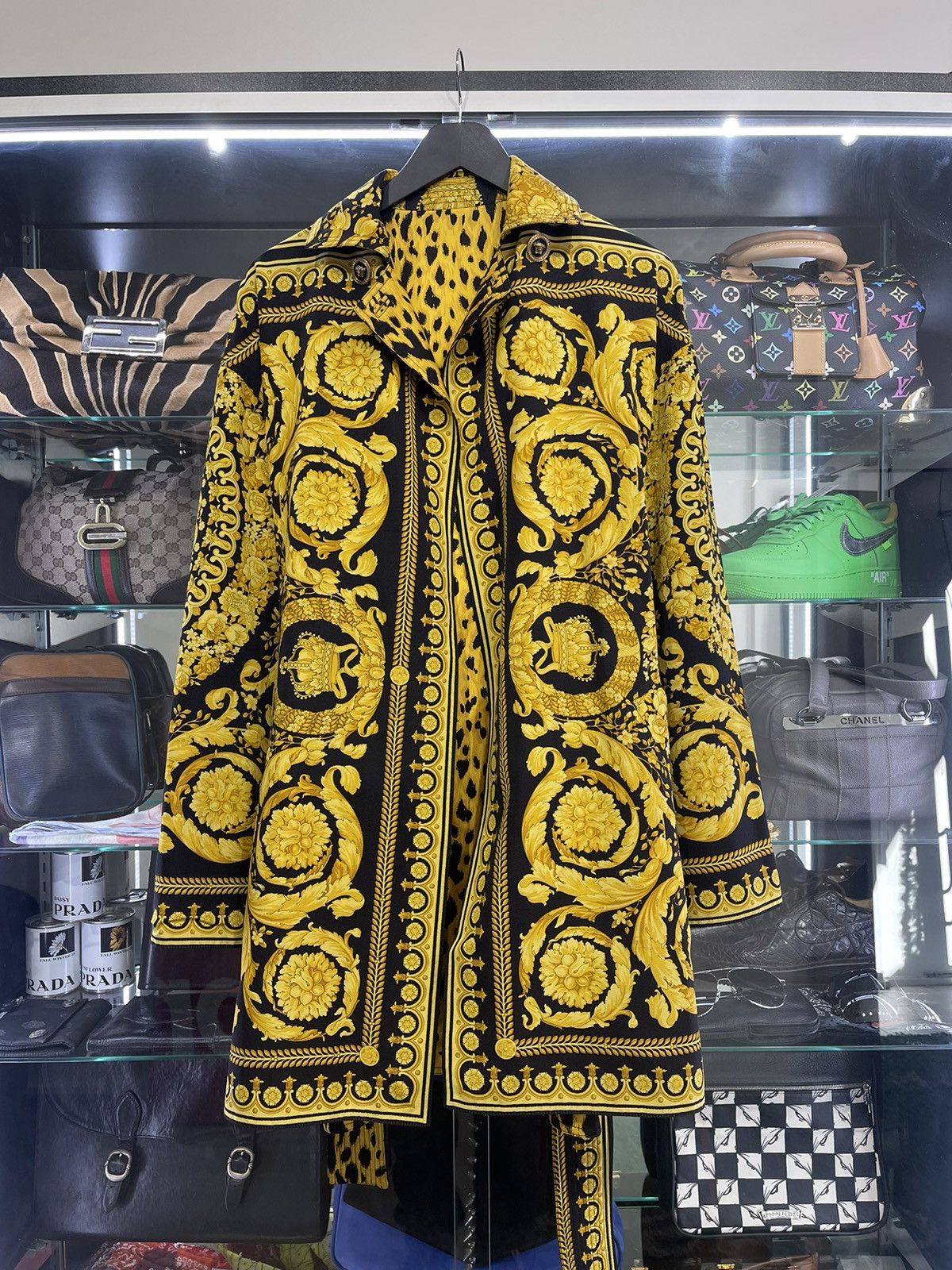 Versace Versace Tribute Collection Baroque Print Reversible Dress Size S / US 4 / IT 40 - 1 Thumbnail