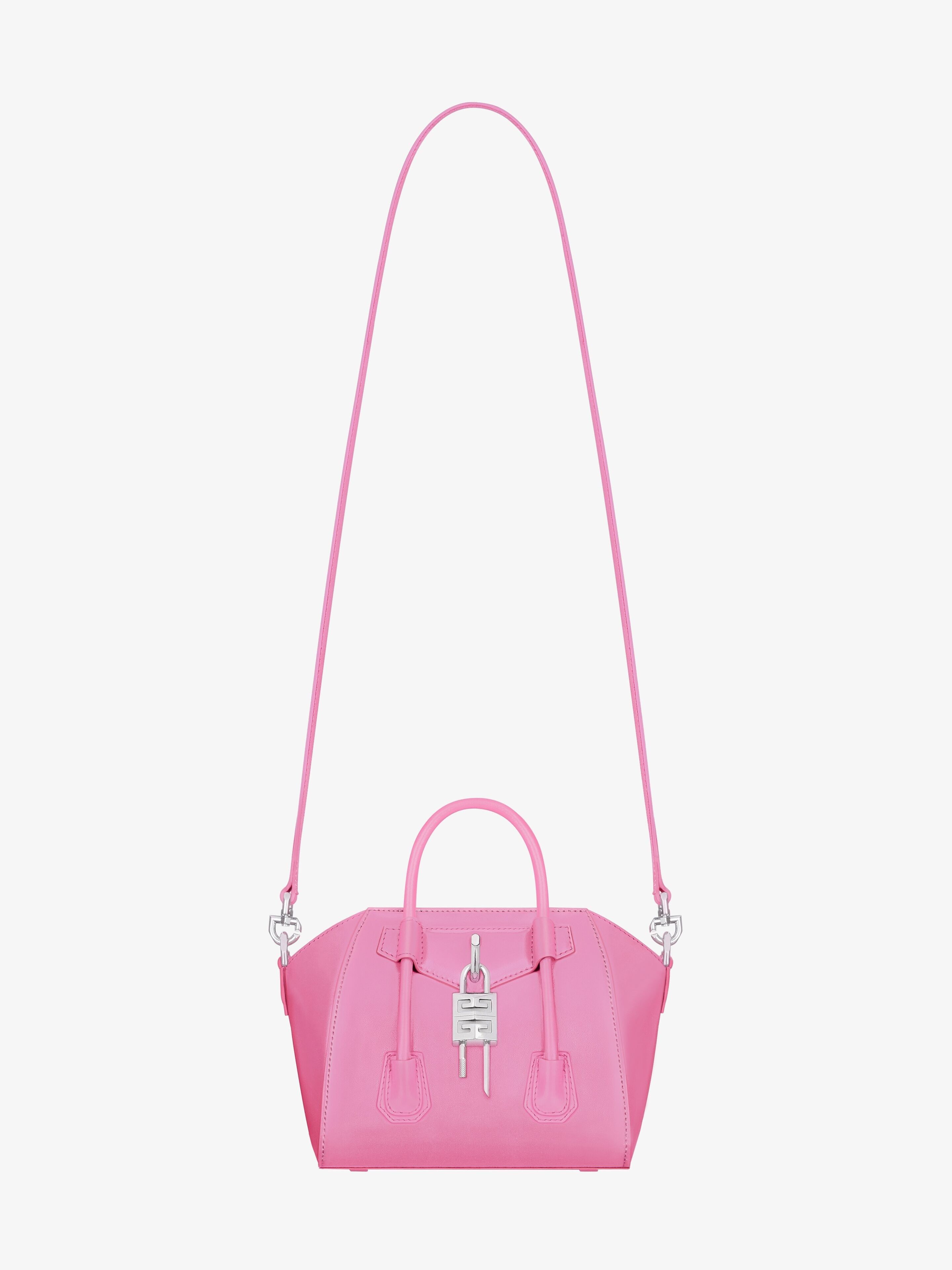 Givenchy oc11z0725 Size: OS / Antigona Lock Bag in Lipstick Pink Size ONE SIZE - 2 Thumbnail