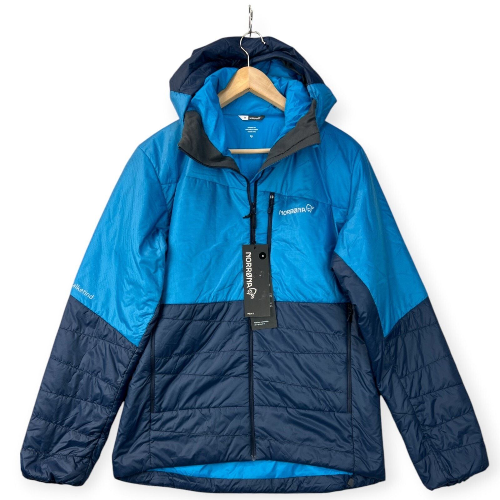 Norrona Norrona Mens Jacket Falketind Thermo60 Hooded Ski Snow Small Size US S / EU 44-46 / 1 - 3 Thumbnail