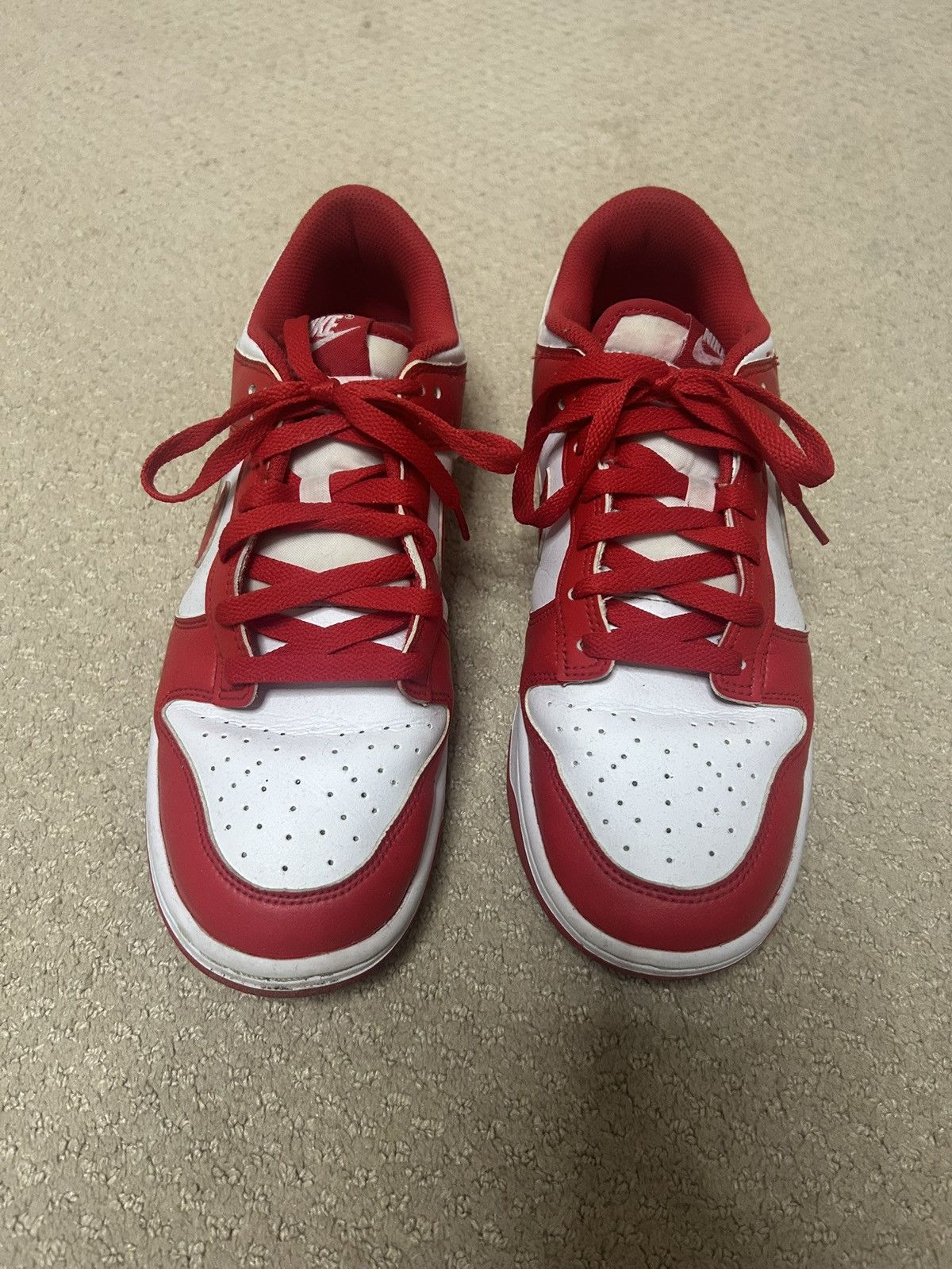 Nike Nike dunk low university red Size US 9.5 / EU 42-43 - 3 Thumbnail