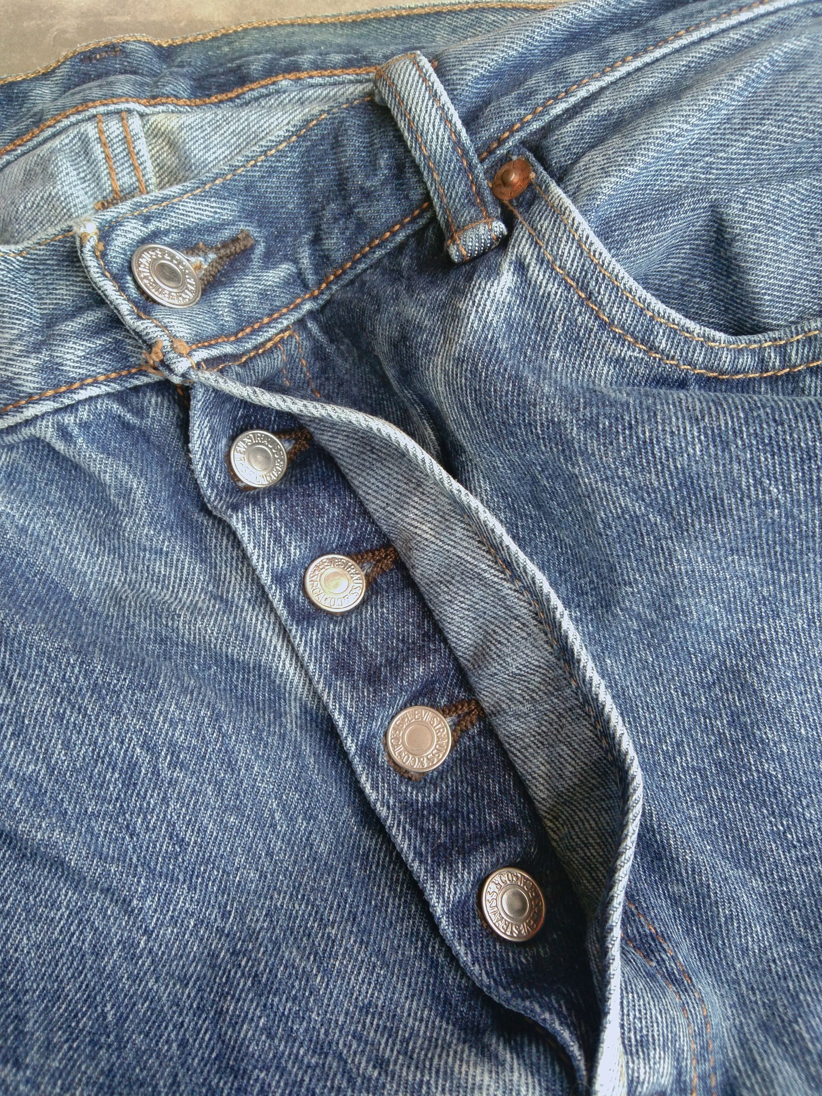 Levi's Vintage Levi's 501 Distressed Jeans 36x31 Size US 36 / EU 52 - 7 Thumbnail