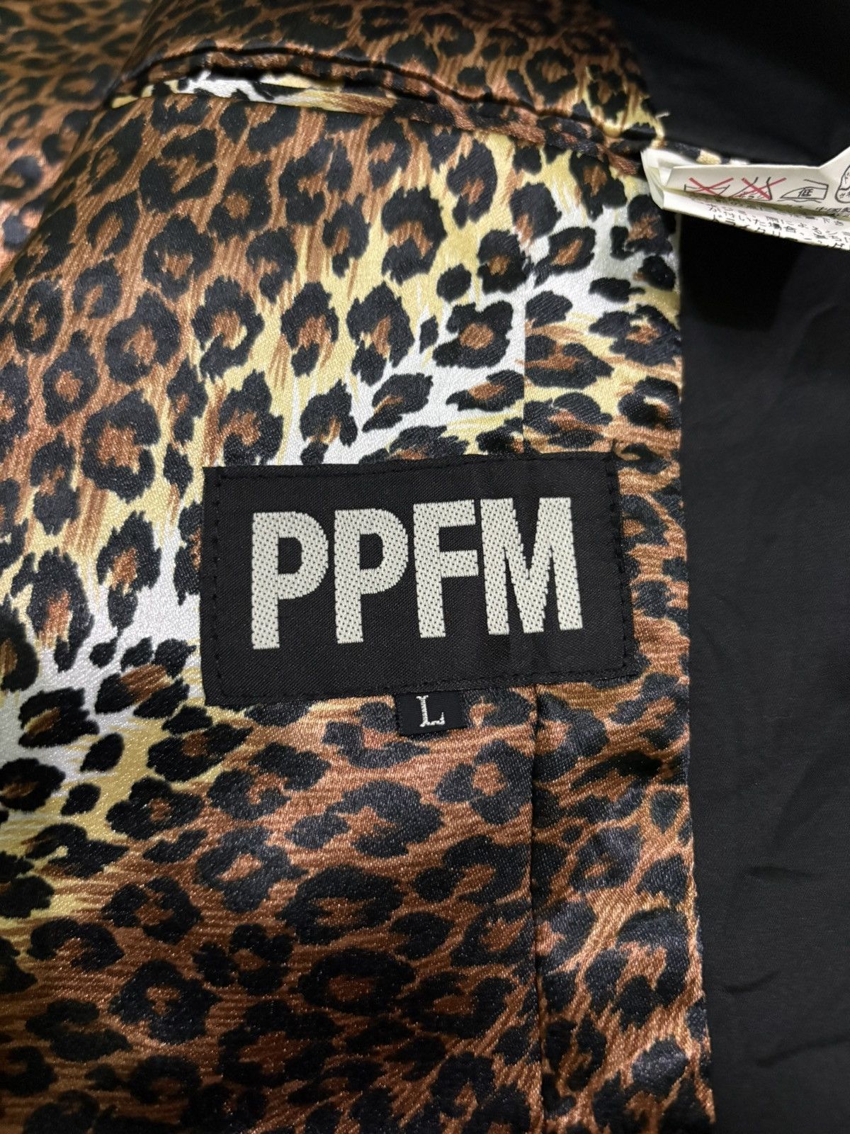 PPFM PPFM Coat Leopard Inner Inside Blazer Jacket Size US L / EU 52-54 / 3 - 15 Thumbnail