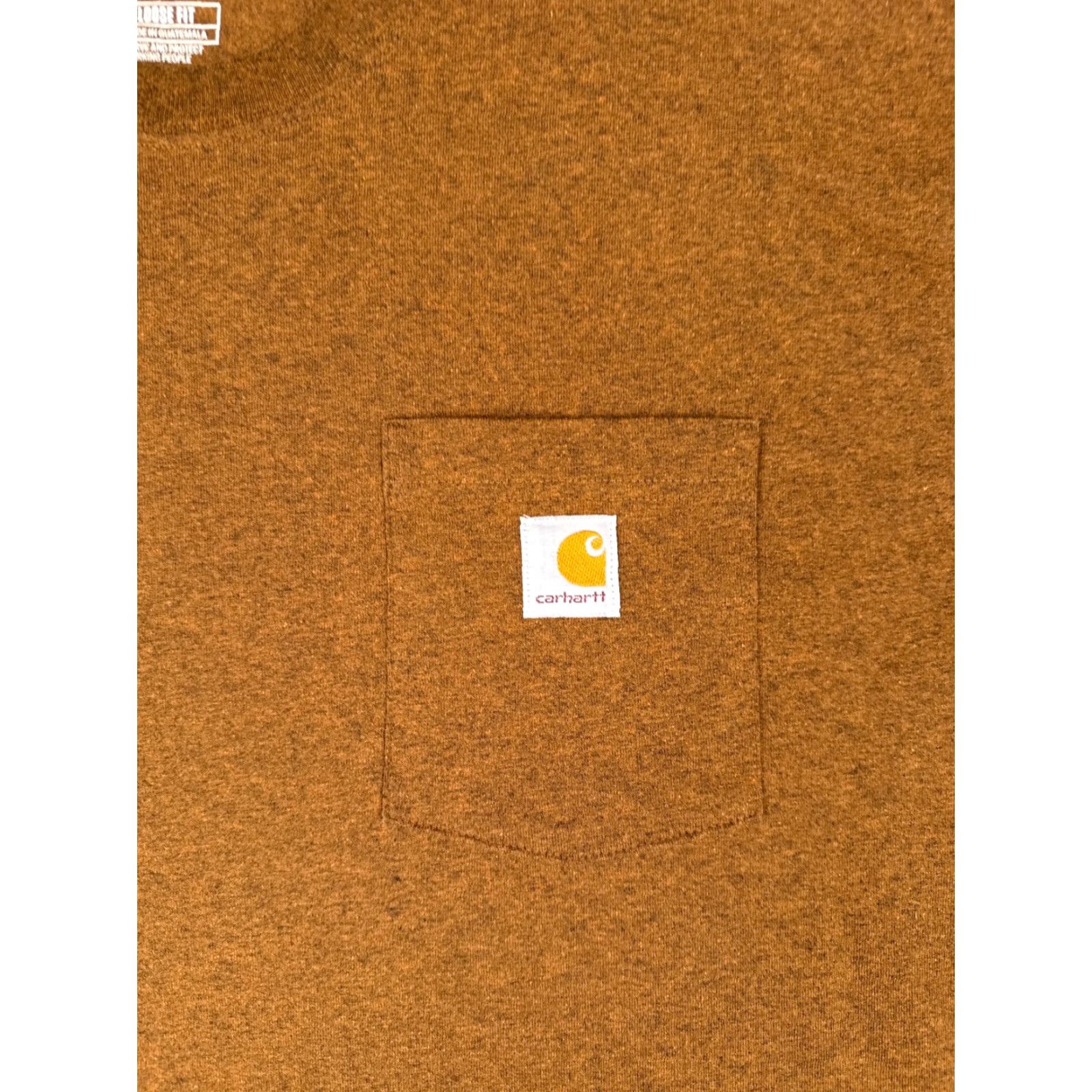 Carhartt Carhartt Shirt Men Extra Large Brown Short Sleeve Pocket Crew Neck Cotton Blend Size US XL / EU 56 / 4 - 6 Thumbnail