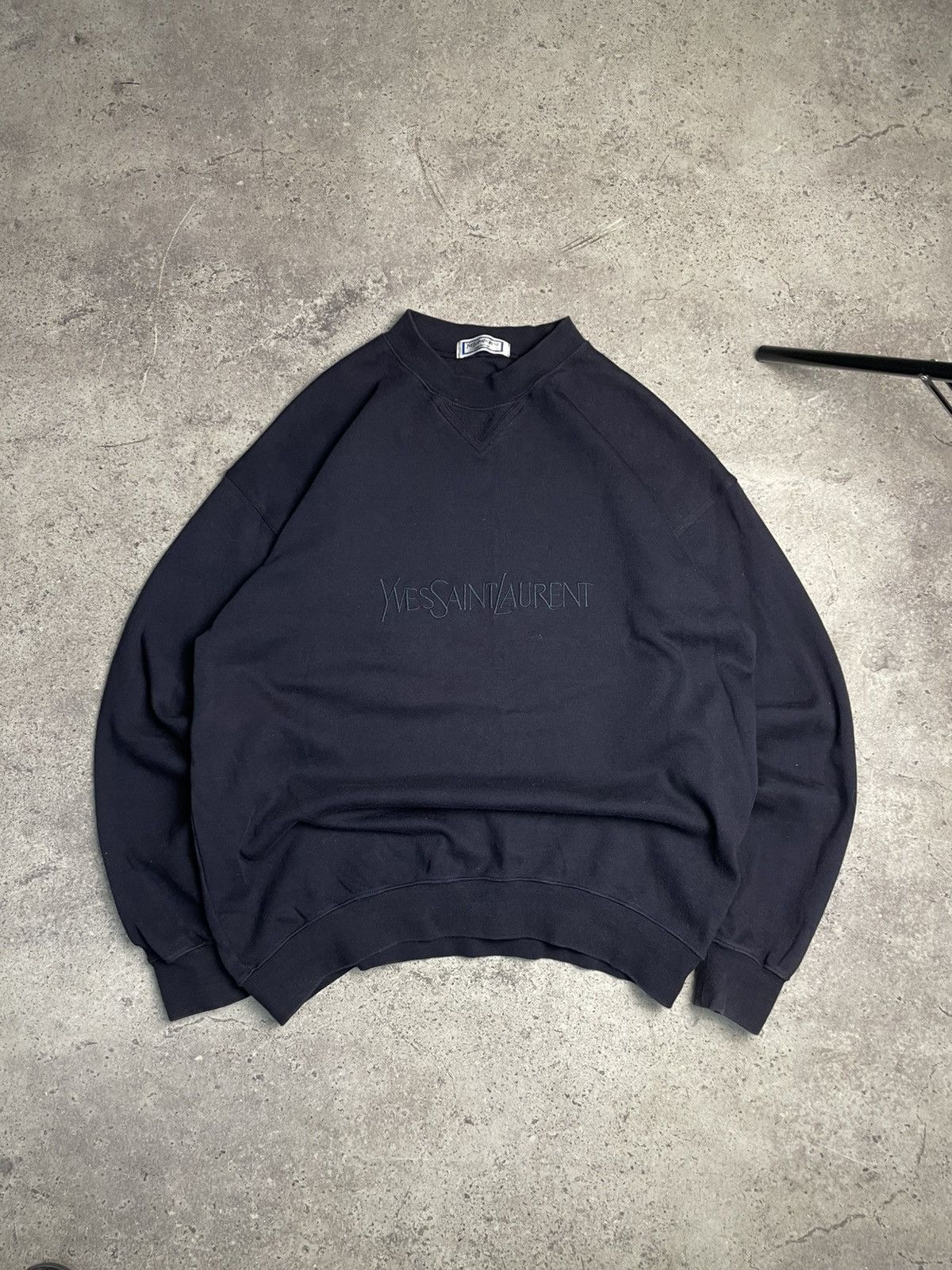 Yves Saint Laurent Vintage Yves Saint Laurent Sweatshirt Size US L / EU 52-54 / 3 - 1 Thumbnail