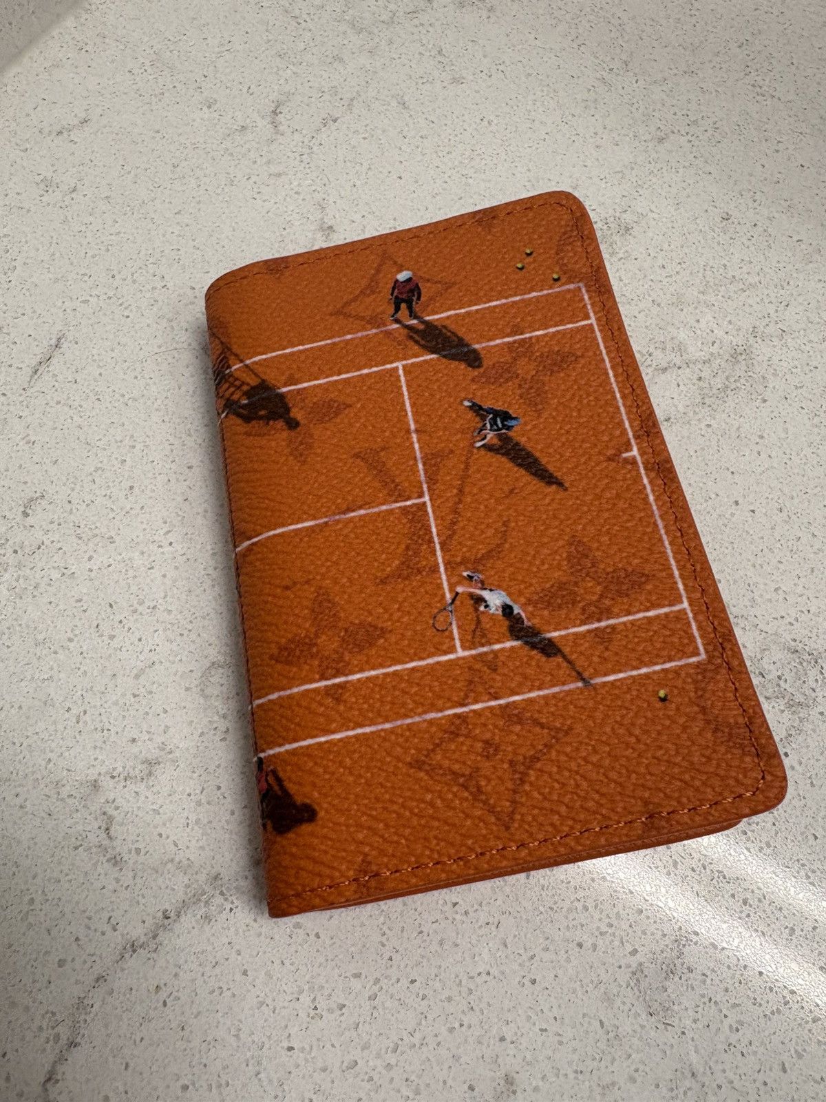 Louis Vuitton SS25 Orange Tennis Pocket Organizer Size ONE SIZE - 6 Thumbnail