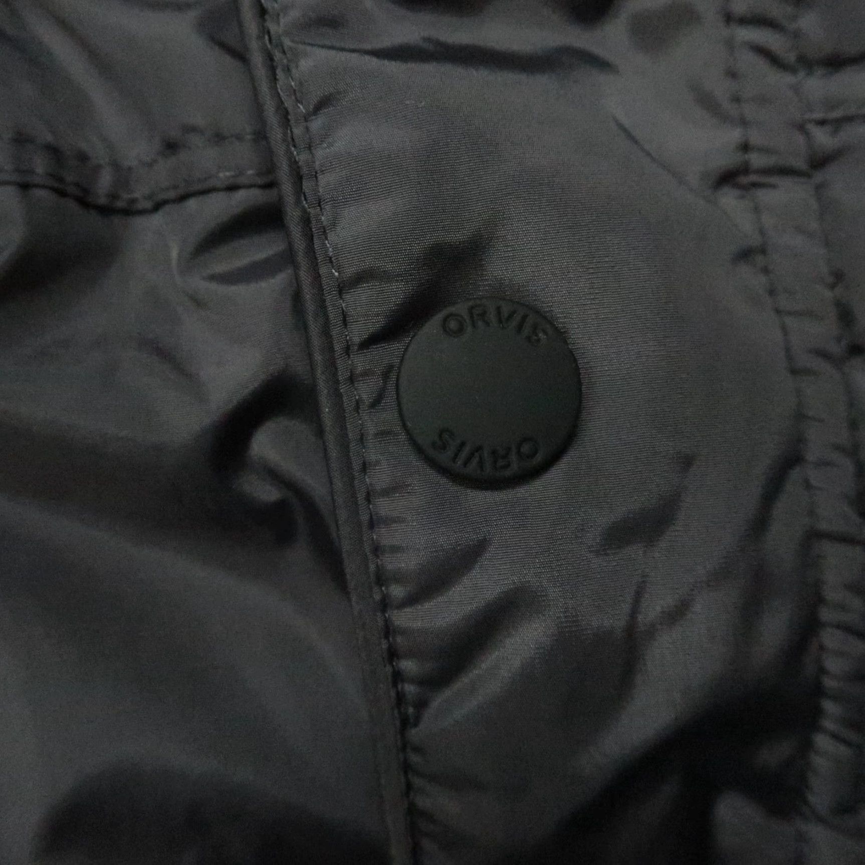 Orvis Orvis Vest Men Large Gray Essex Down Filled Puffer Pockets Hiking Hunting – L – Gray – Regular Fit Size US L / EU 52-54 / 3 - 5 Thumbnail