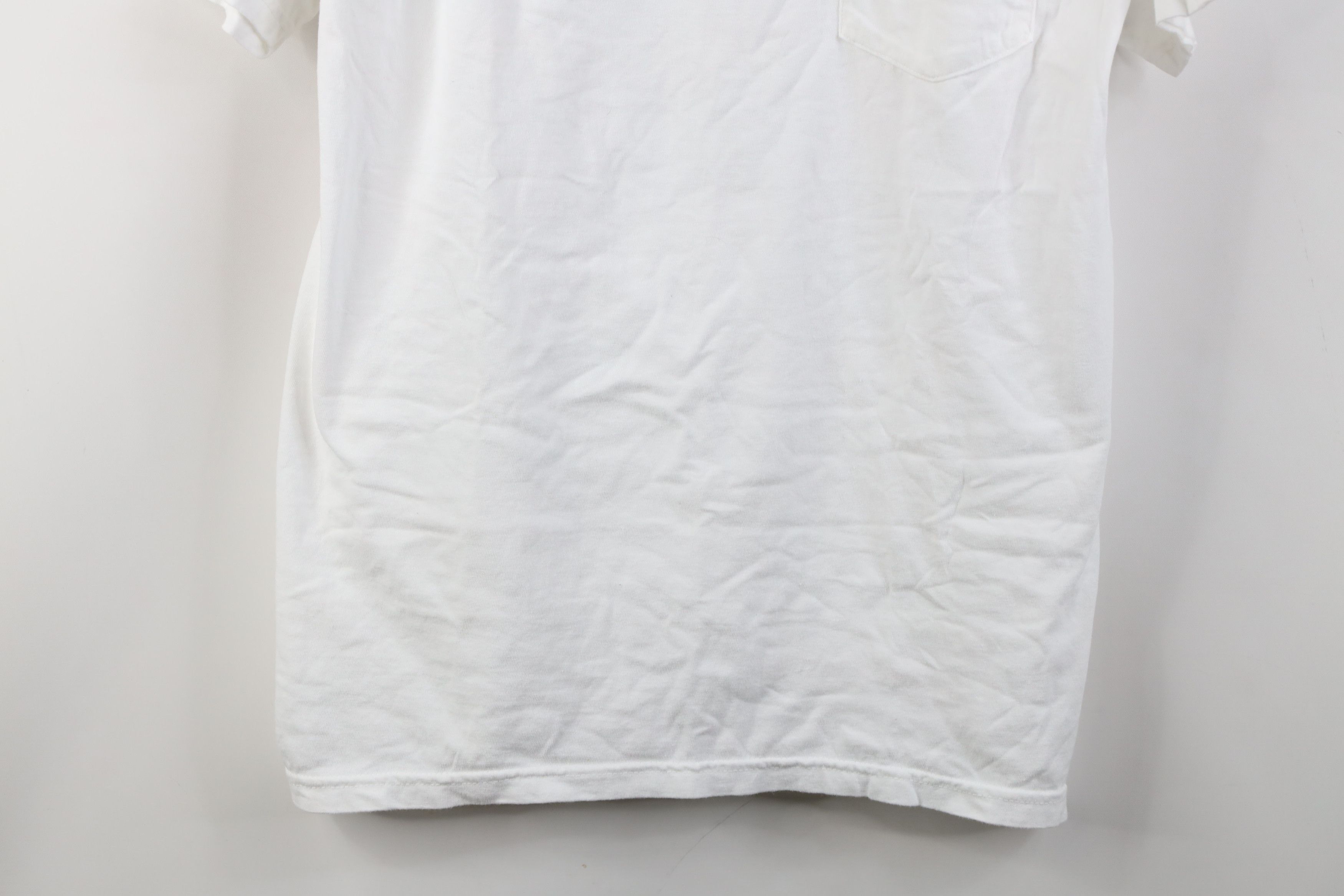 Vintage Deadstock Vintage 90s Y2K Streetwear T-Shirt White Pocket Size US M / EU 48-50 / 2 - 3 Thumbnail