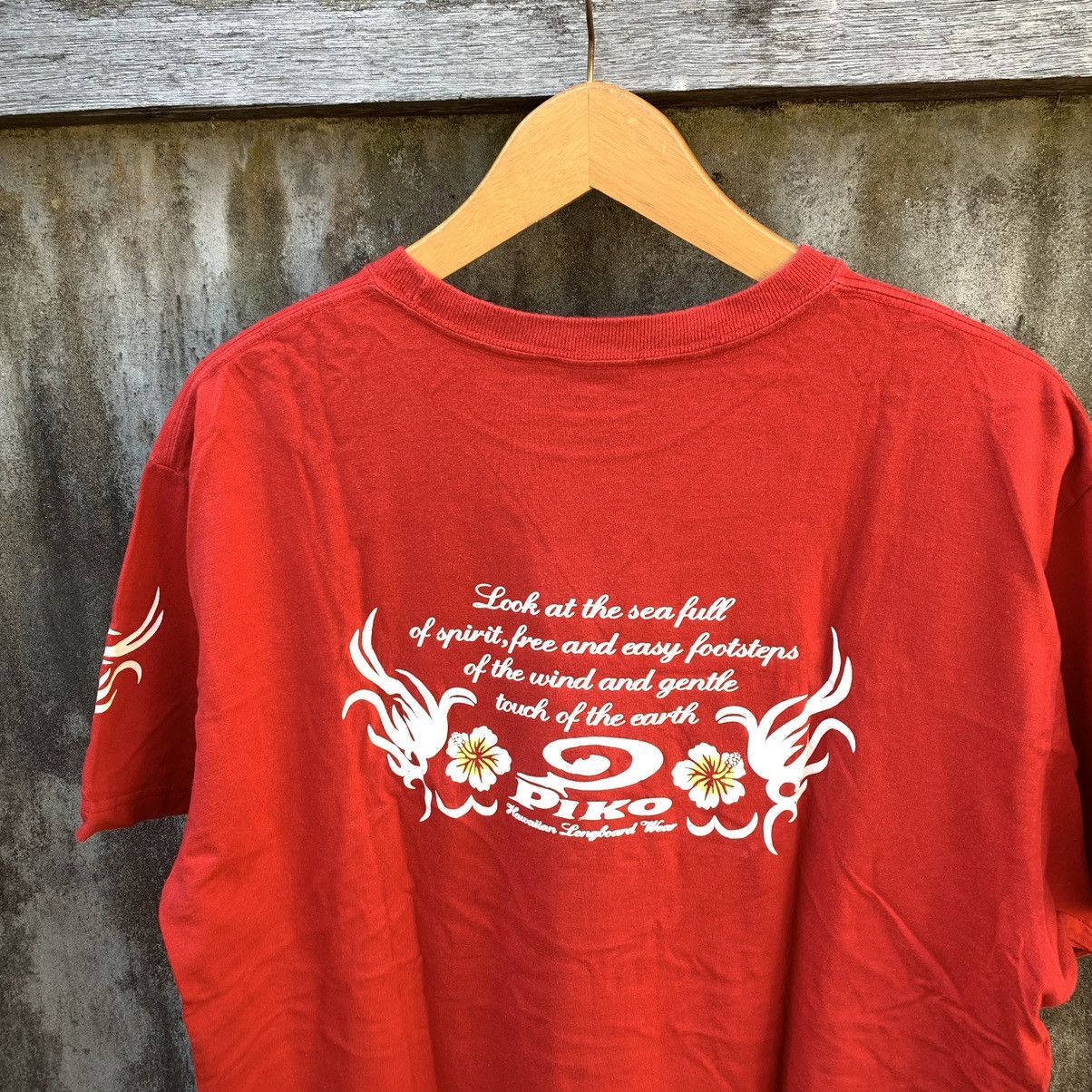 If Six Was Nine ❤️‍🔥VINTAGE Y2K PIKO SURF TSHIRT❤️‍🔥 Size US L / EU 52-54 / 3 - 5 Thumbnail