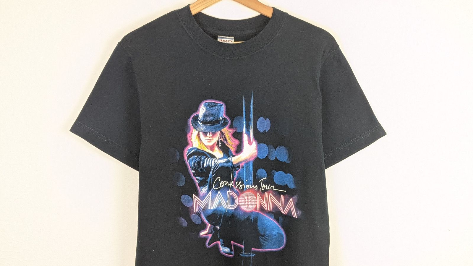 Rap Tees Vintage Madonna Confessions World Tour 2006 Shirt Pop Dance Size US S / EU 44-46 / 1 - 3 Thumbnail