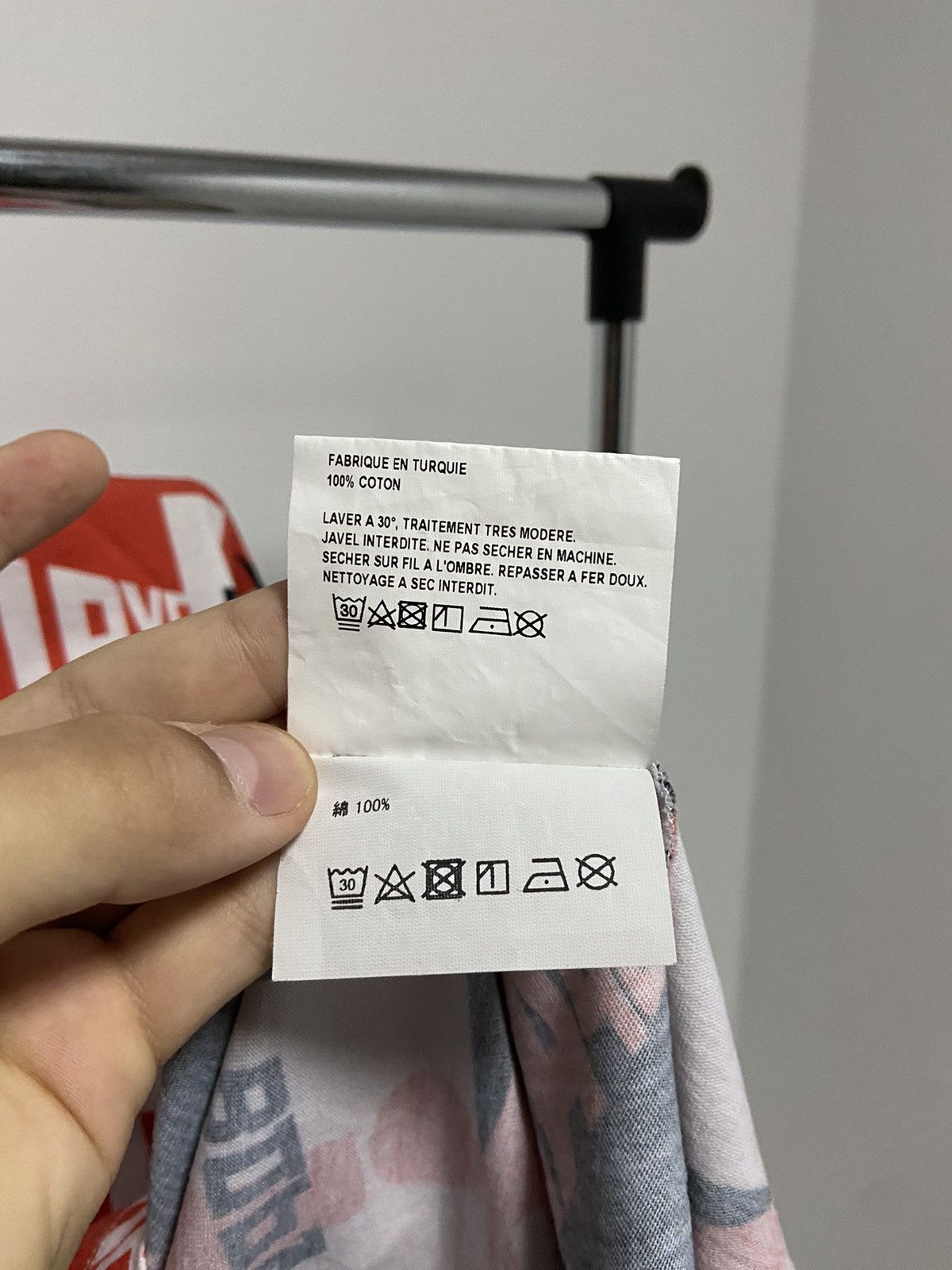 Gosha Rubchinskiy × Vintage Gosha Rubchinskiy Друг Враг Friend Enemy overprint t shirt Size US M / EU 48-50 / 2 - 7 Thumbnail
