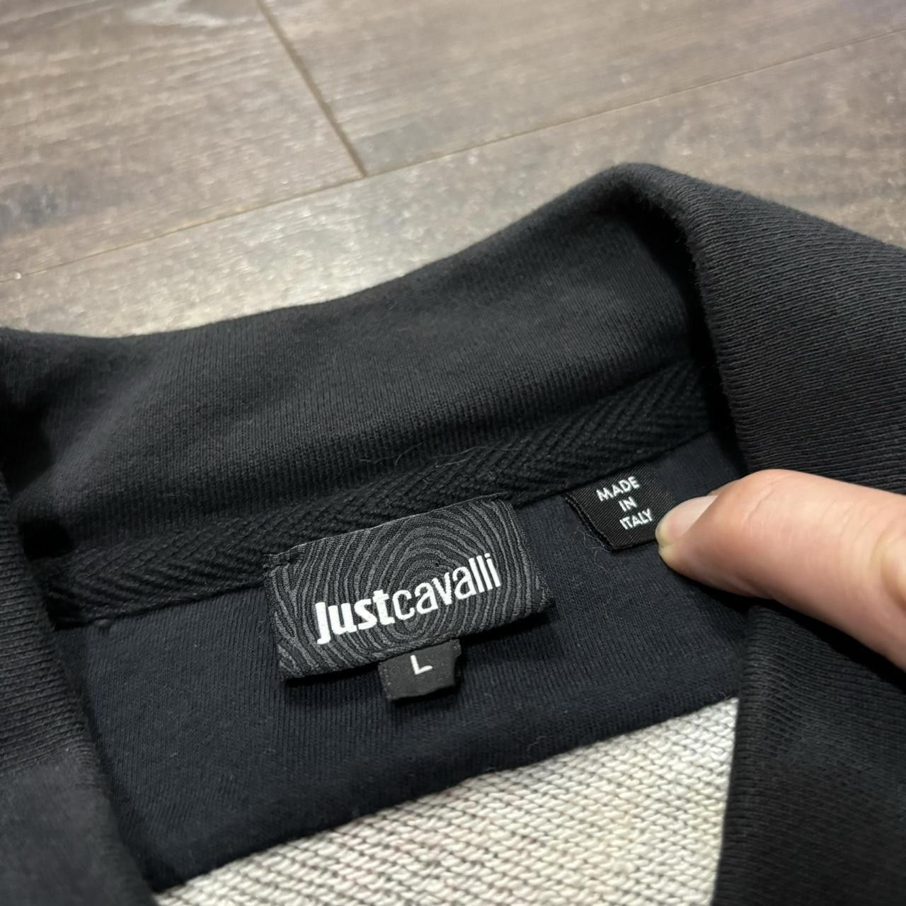 Just Cavalli Just Cavalli Zip Up Sweatshirt Gothic Large Size US L / EU 52-54 / 3 - 7 Thumbnail