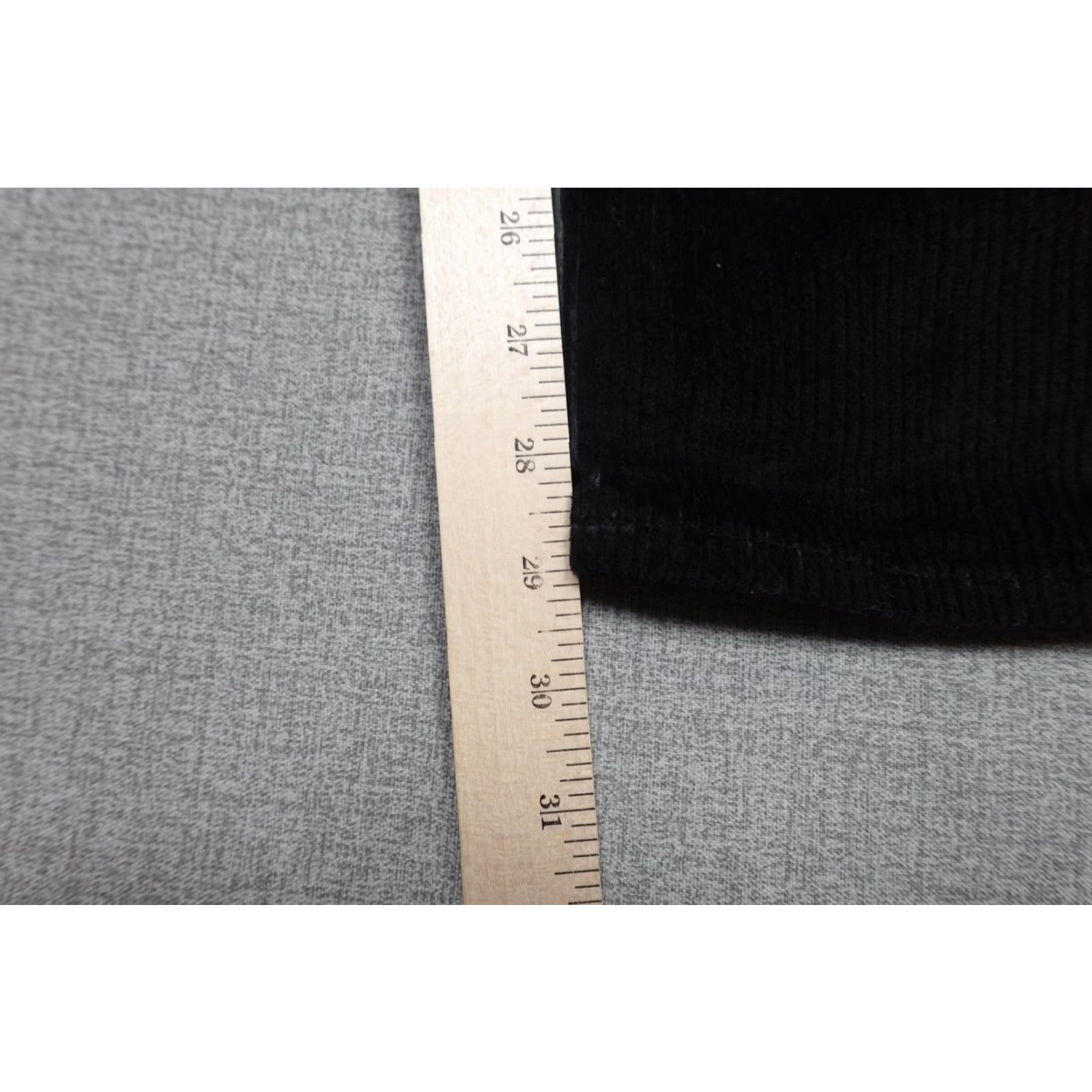 Levi's Levi's 711 Skinny Jeans Womens 33x30 Black Corduroy Mid Rise Stretch Jeans Size 24" / US 00 / IT 34 - 7 Thumbnail