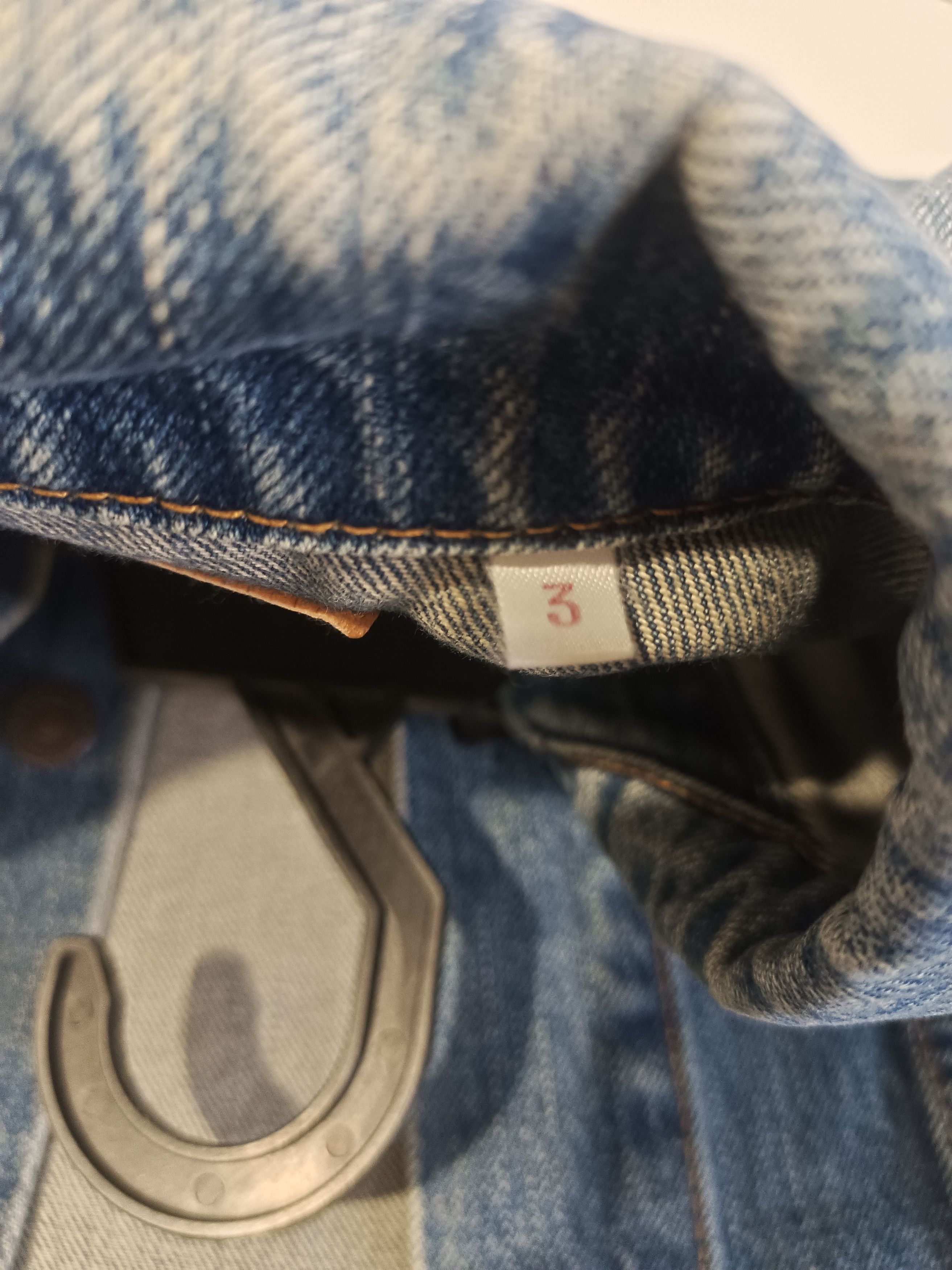 HOLLYWOOD RANCH MARKET Hollywood Ranch Market Blue Blue Indigo Trucker Jacket Size US L / EU 52-54 / 3 - 7 Thumbnail