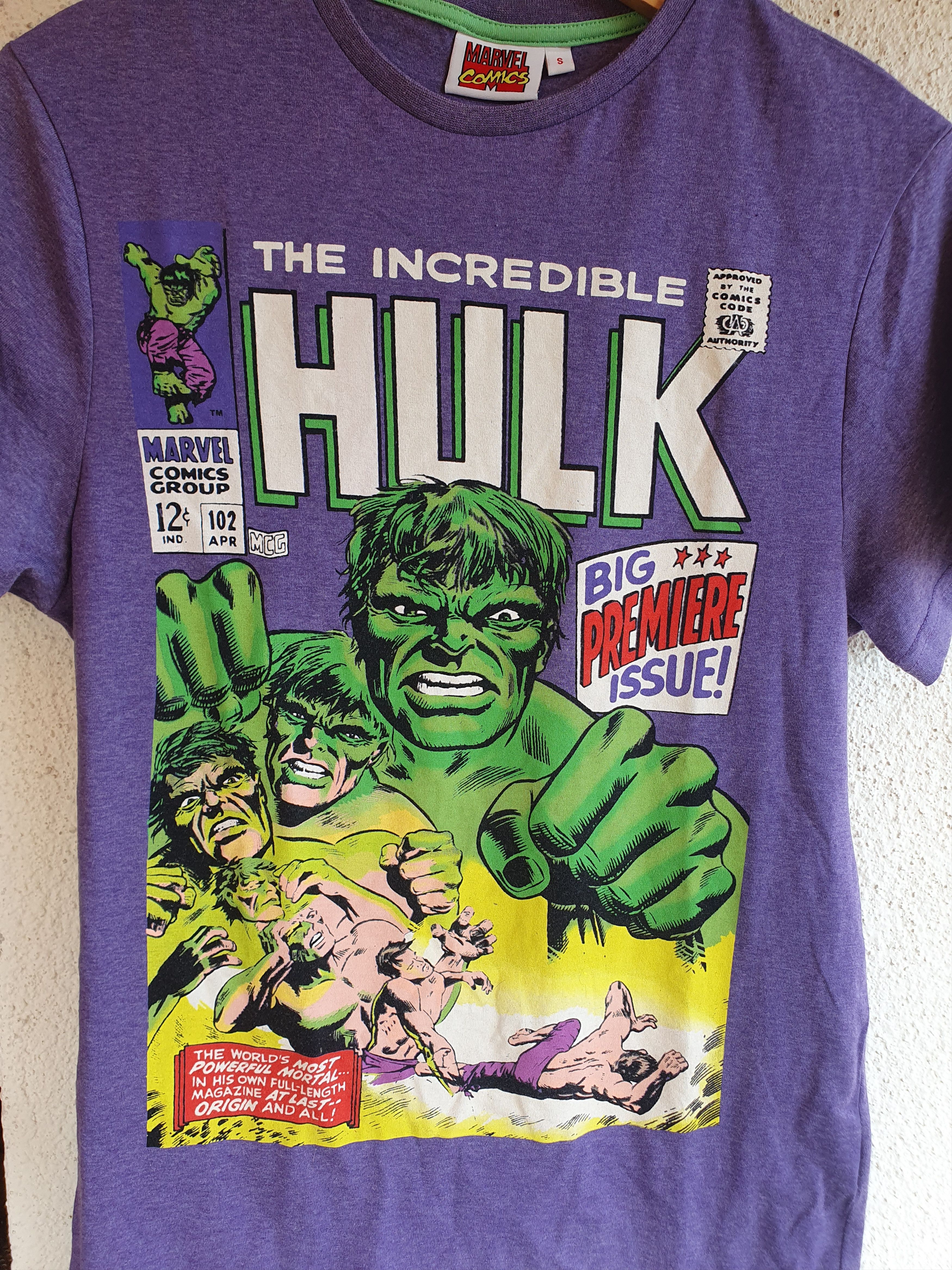 Marvel Comics The Incredible Hulk Marvel Comics 2010 t-shirt sz S/M Size S / US 4 / IT 40 - 5 Thumbnail