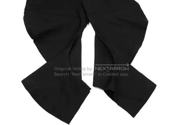 Comme des Garcons Comme Des Garcons size S Black retro arc deformation pants Size 23" - 8 Thumbnail